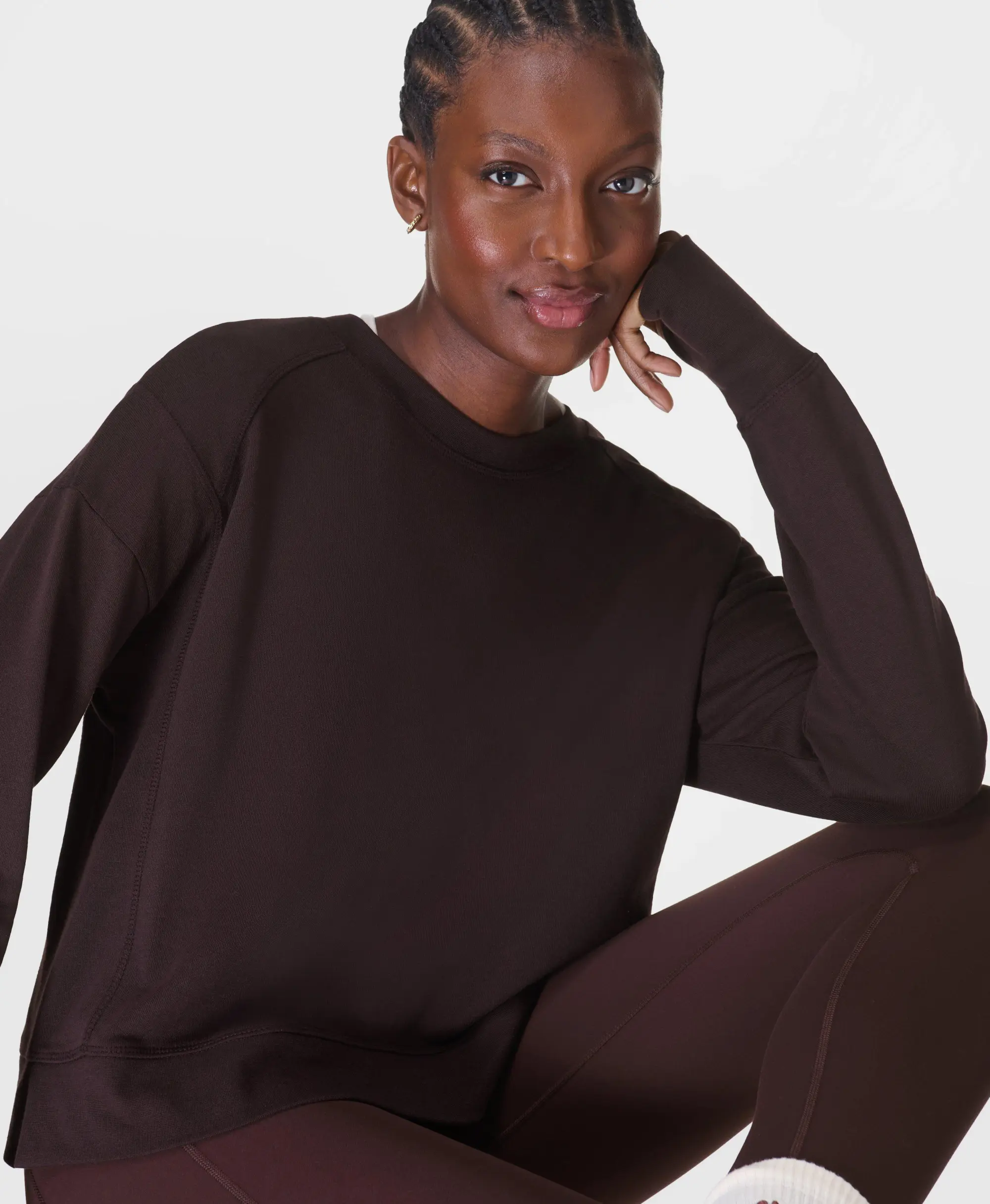 After Class Crop Sweatshirt