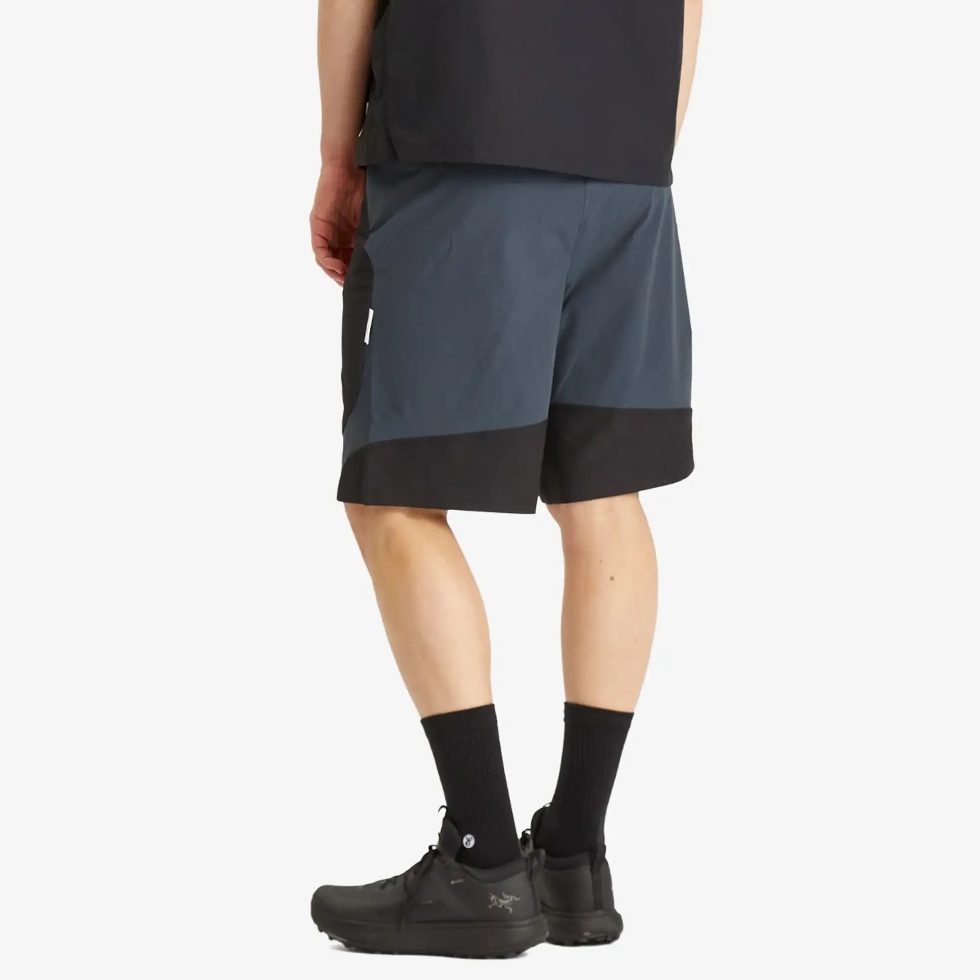 Purple Mountain Observatory Men's Terrain Shorts Black/Airforce Blue