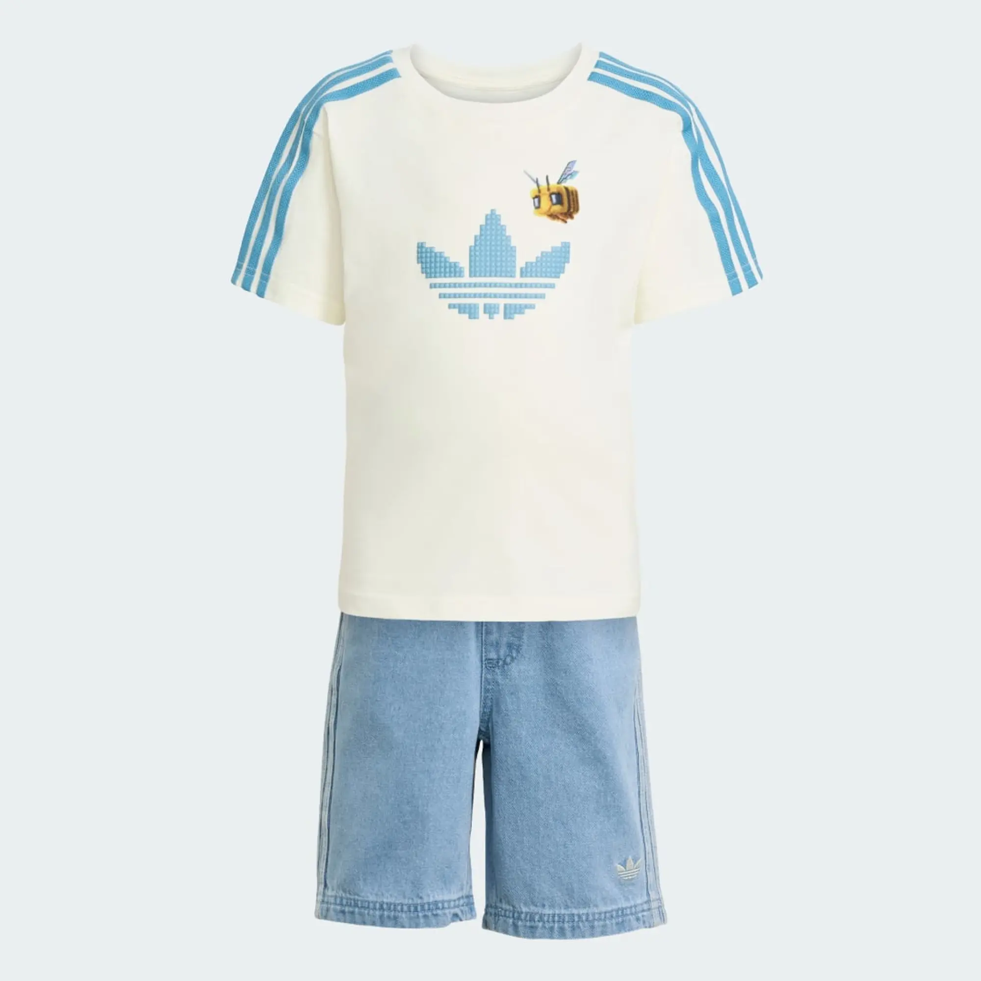 adidas adidas Originals x Minecraft Tee and Short Set