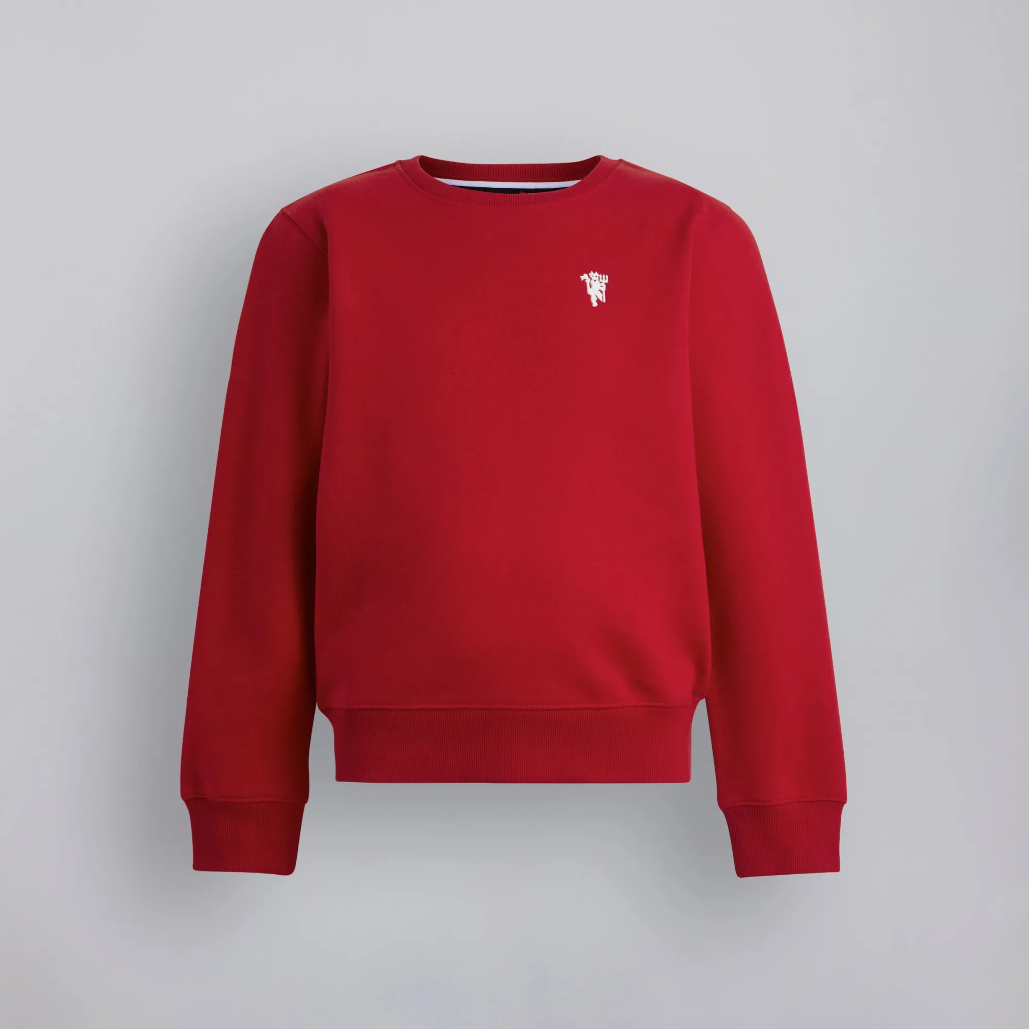 Manchester United Kids Devil Emblem Sweatshirt Red
