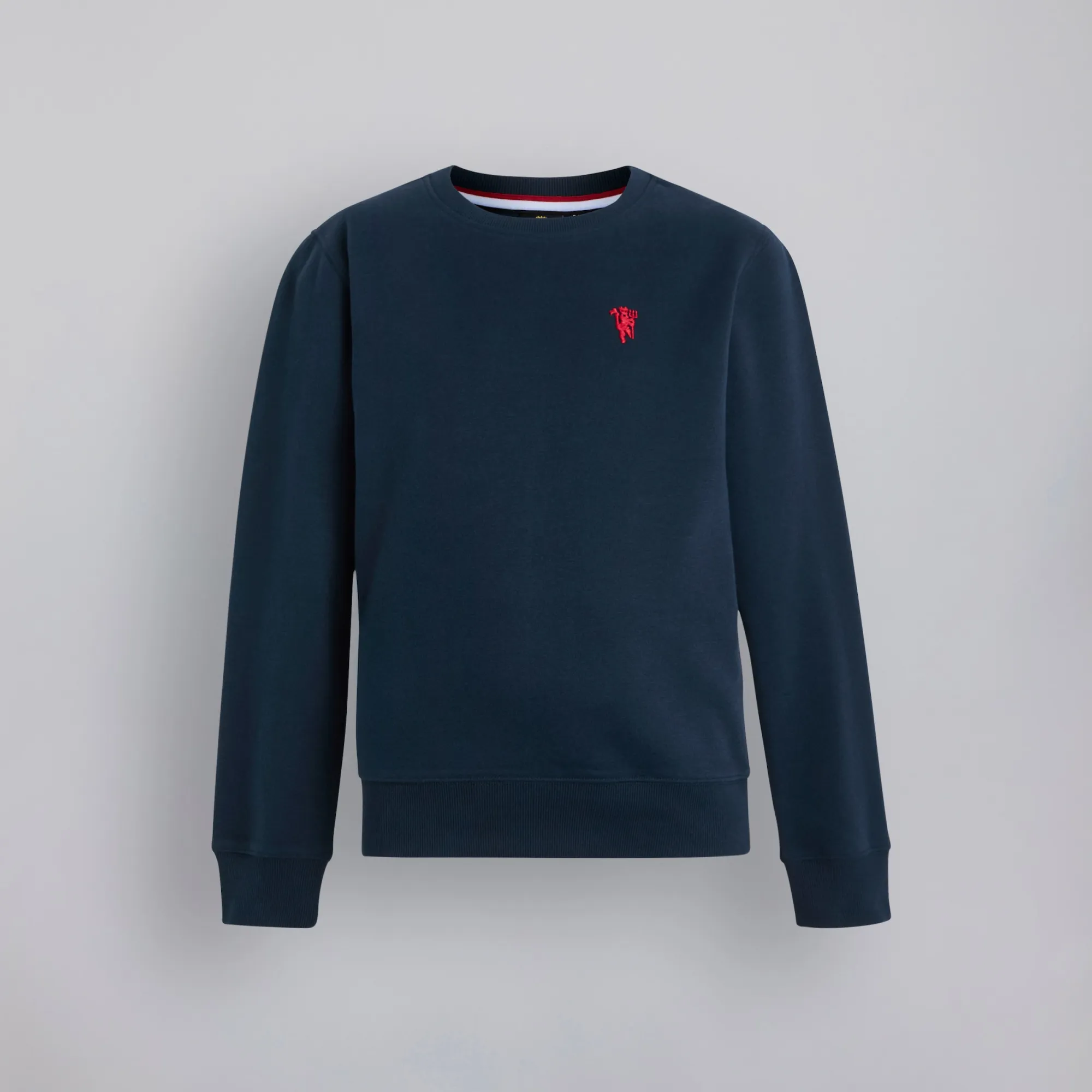 Manchester United Kids Devil Emblem Sweatshirt Navy
