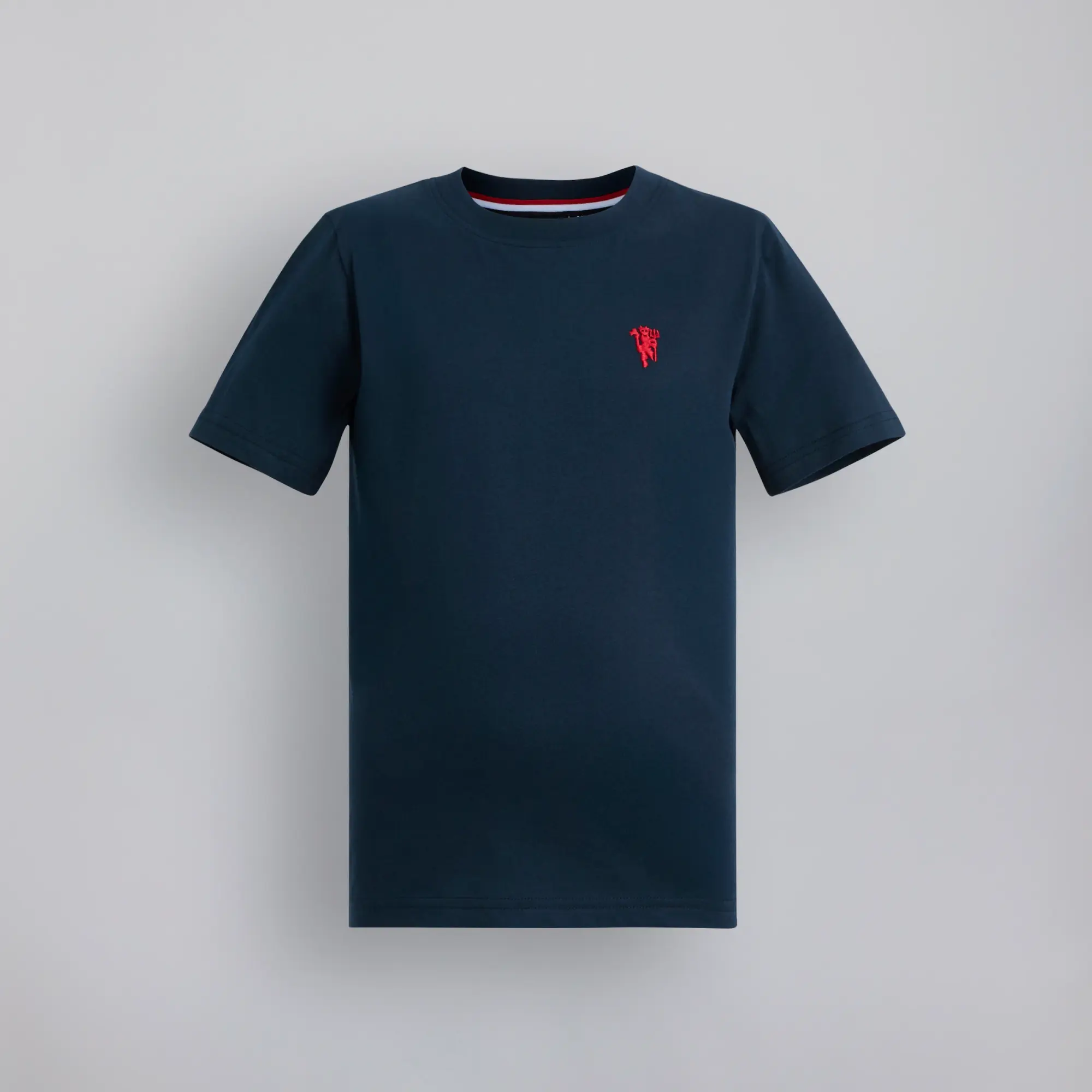 Manchester United Kids Devil Emblem T-Shirt Navy