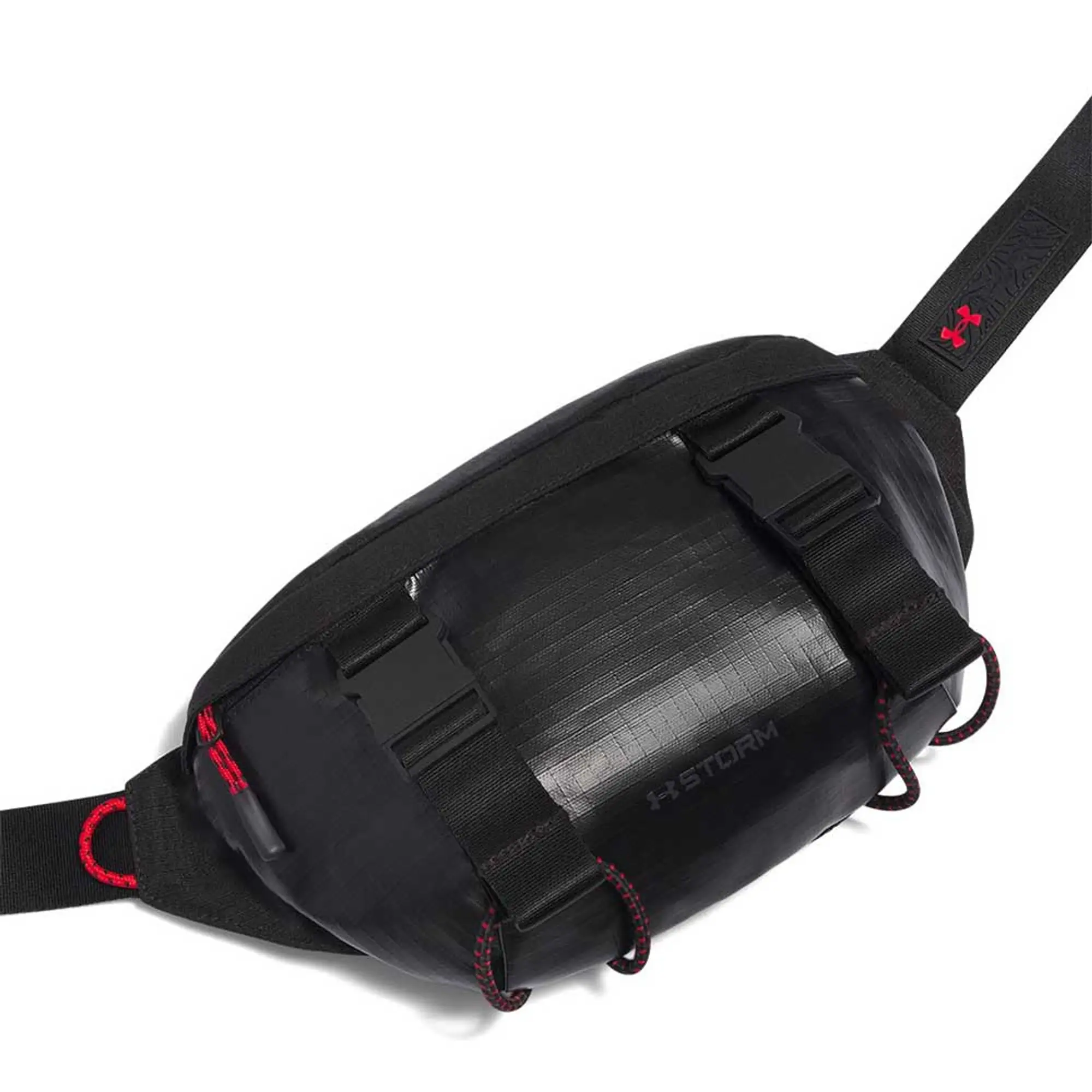 Under Armour  Summit Trail Waist Bag Black / Black / Red OSFM
