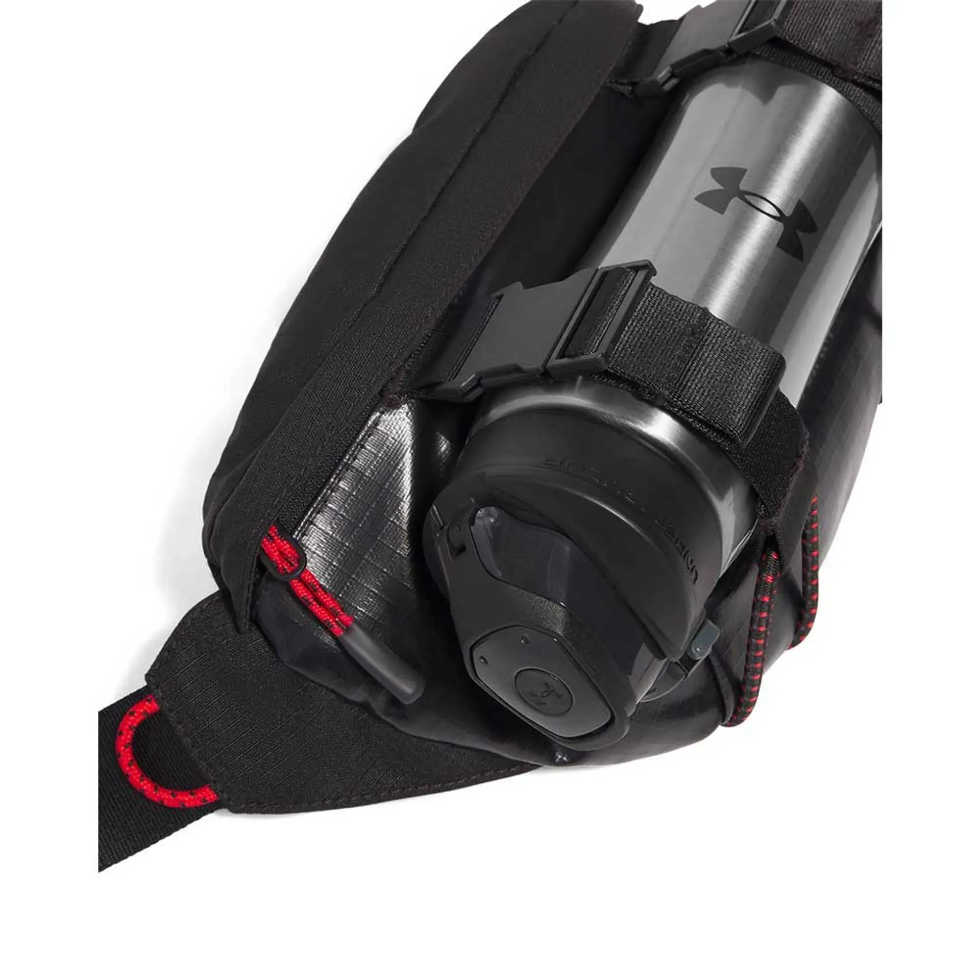 Under Armour  Summit Trail Waist Bag Black / Black / Red OSFM