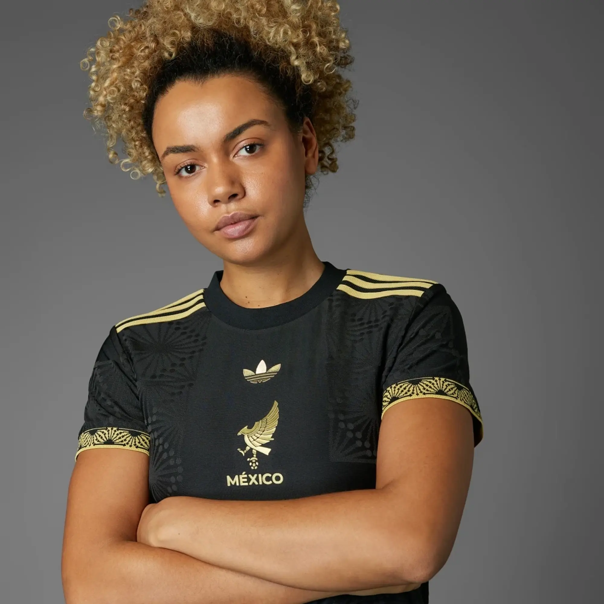 adidas Mexico 25 Gold Jersey