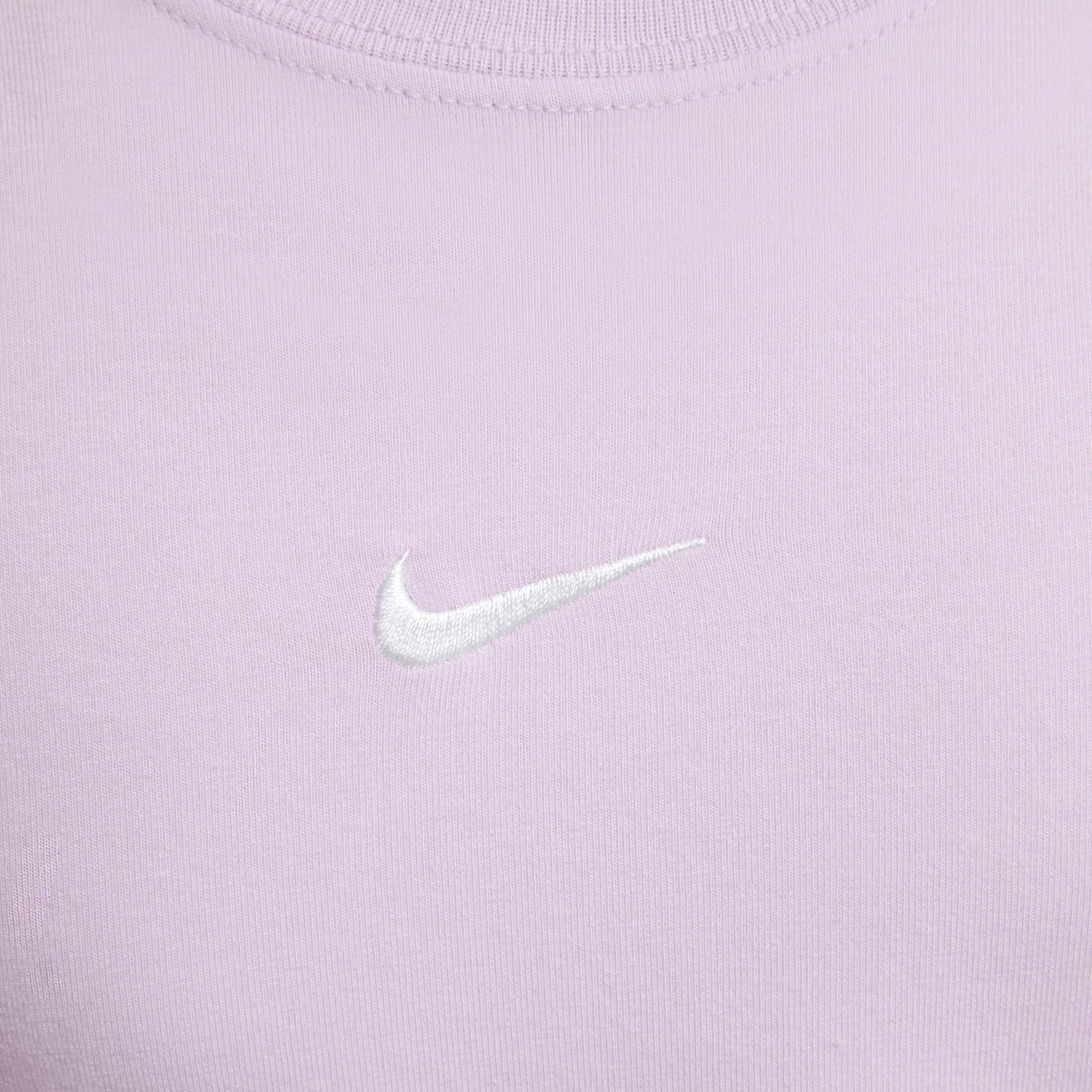 Nike Sportswear Older Kids' (Girls') Cropped T-Shirt - Purple