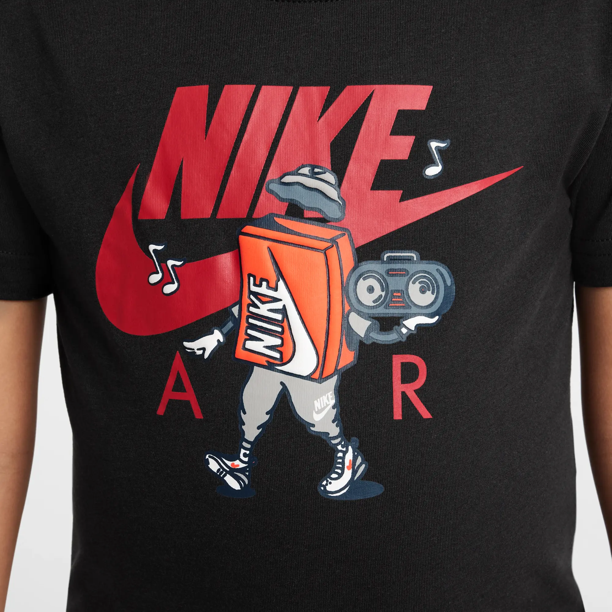 Nike Younger Kids' Air Boxy T-Shirt - Black