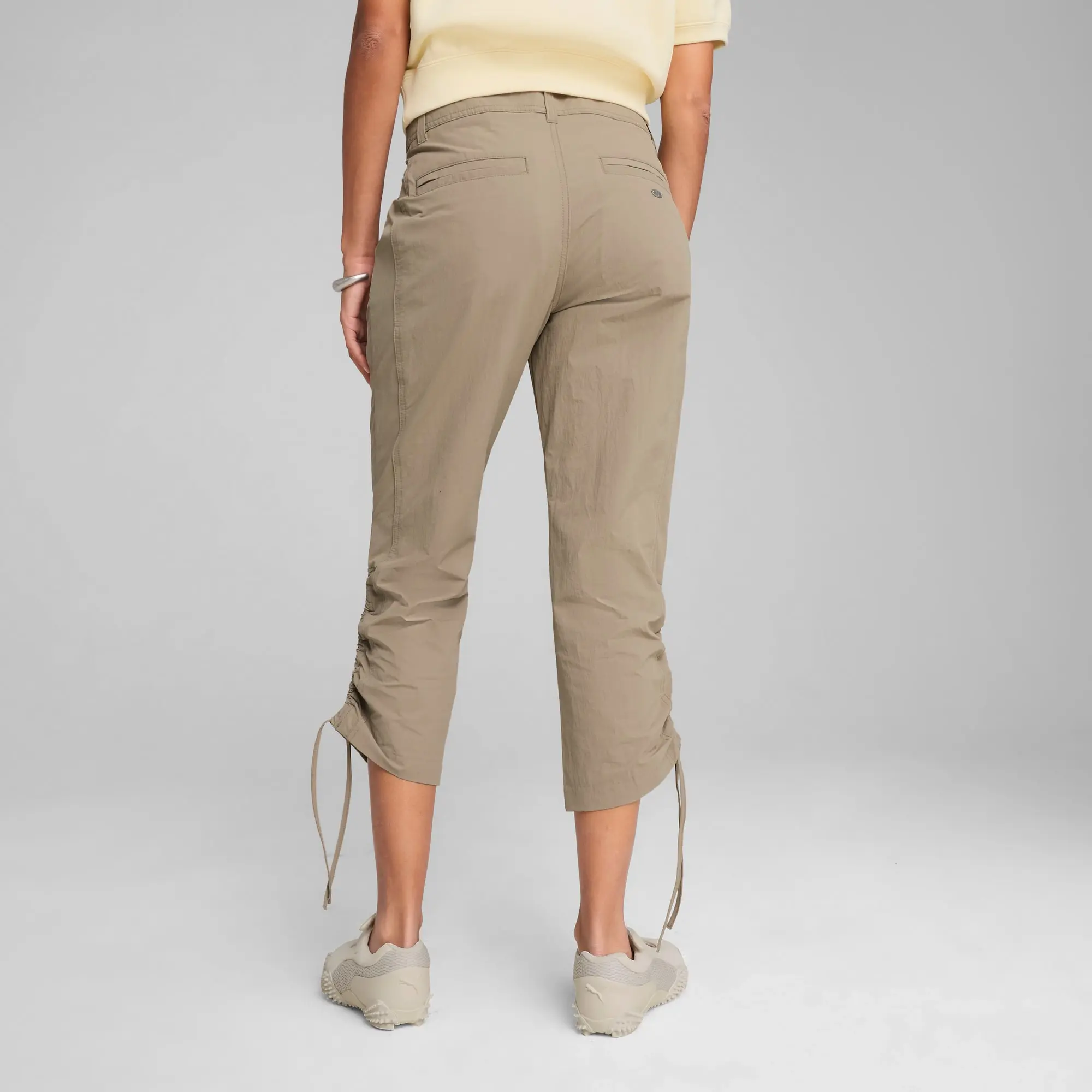 PUMA Yona Capri Pants Women, Velvet Moss, size Large
