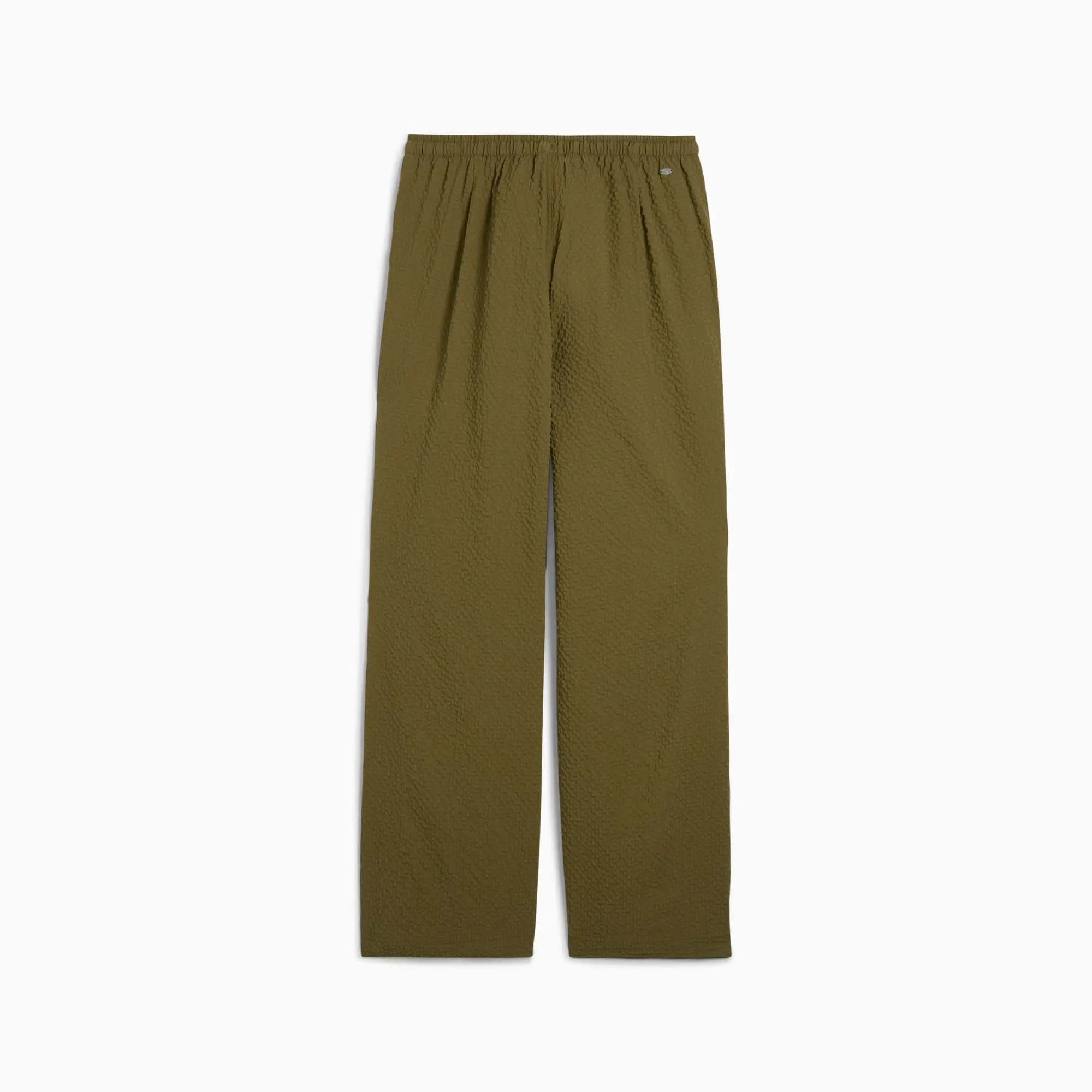 PUMA Yona Parachute Pants Women, Olive Drab, size Large