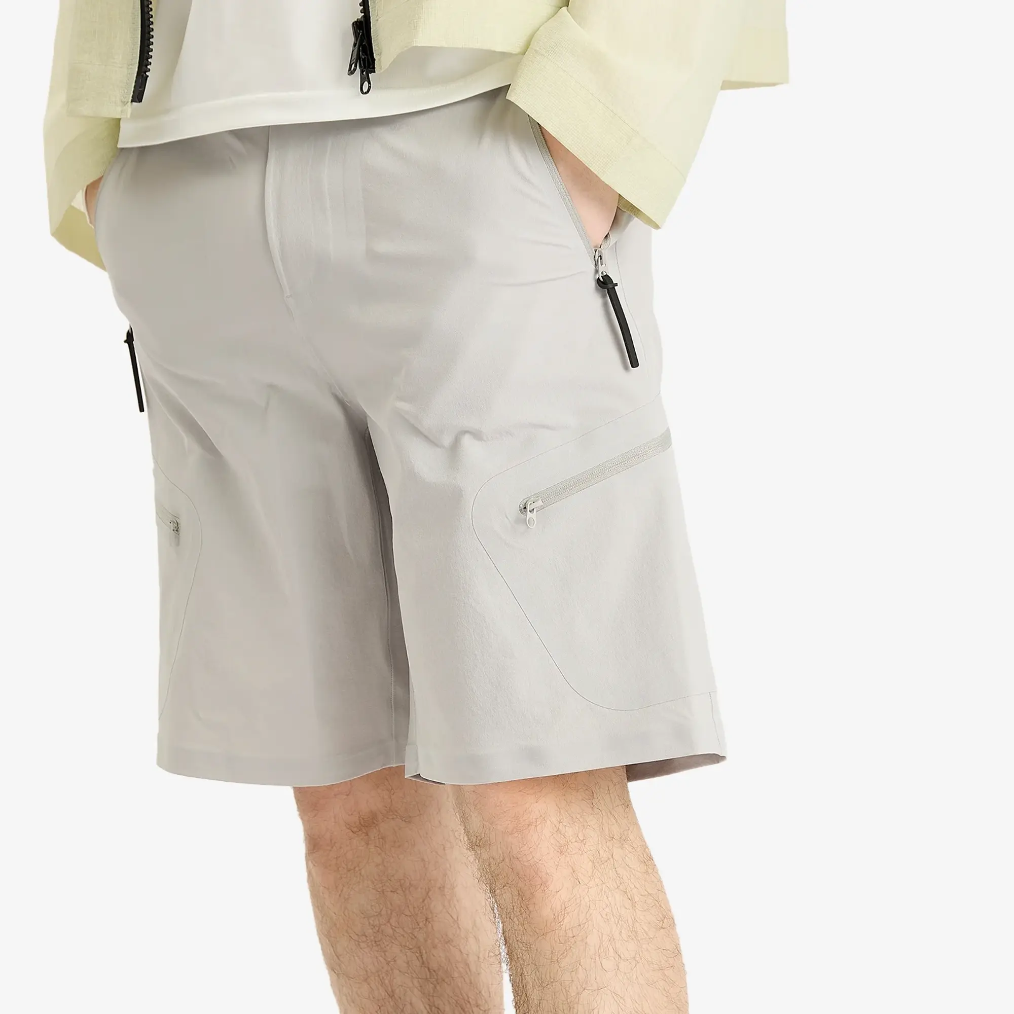 Hiking Patrol Men's Technical Shorts Light Grey