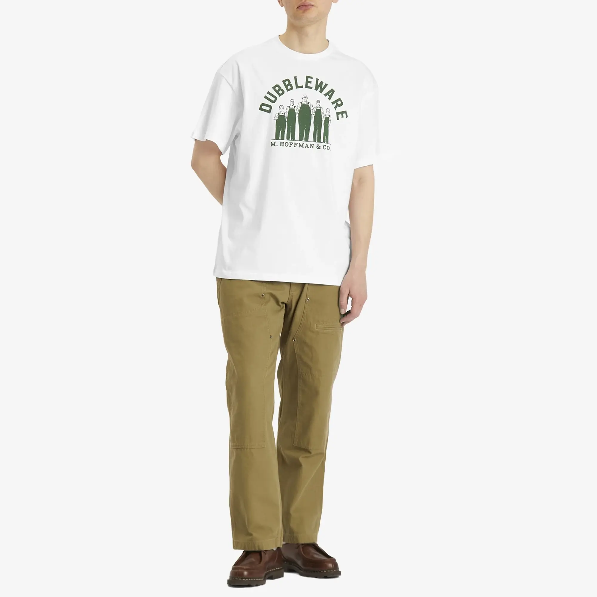 Dubbleware Men's Hoffman T-Shirt White