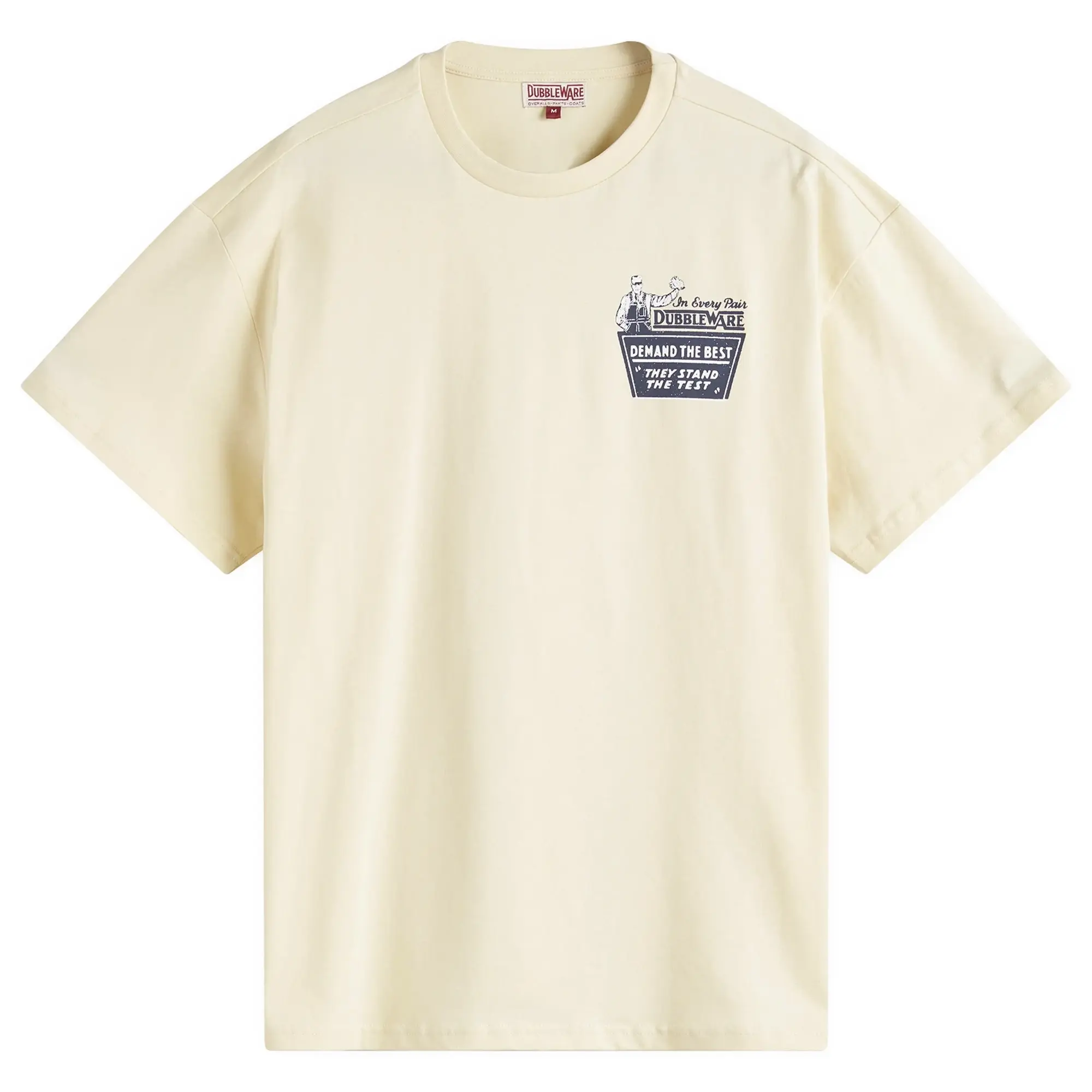 Dubbleware Men's In Every Pair T-Shirt Ecru