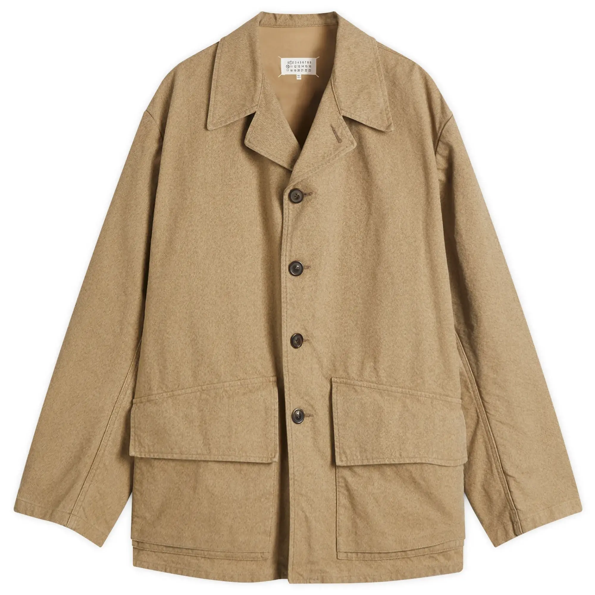 Maison Margiela Men's Cotton Chore Jacket Sand