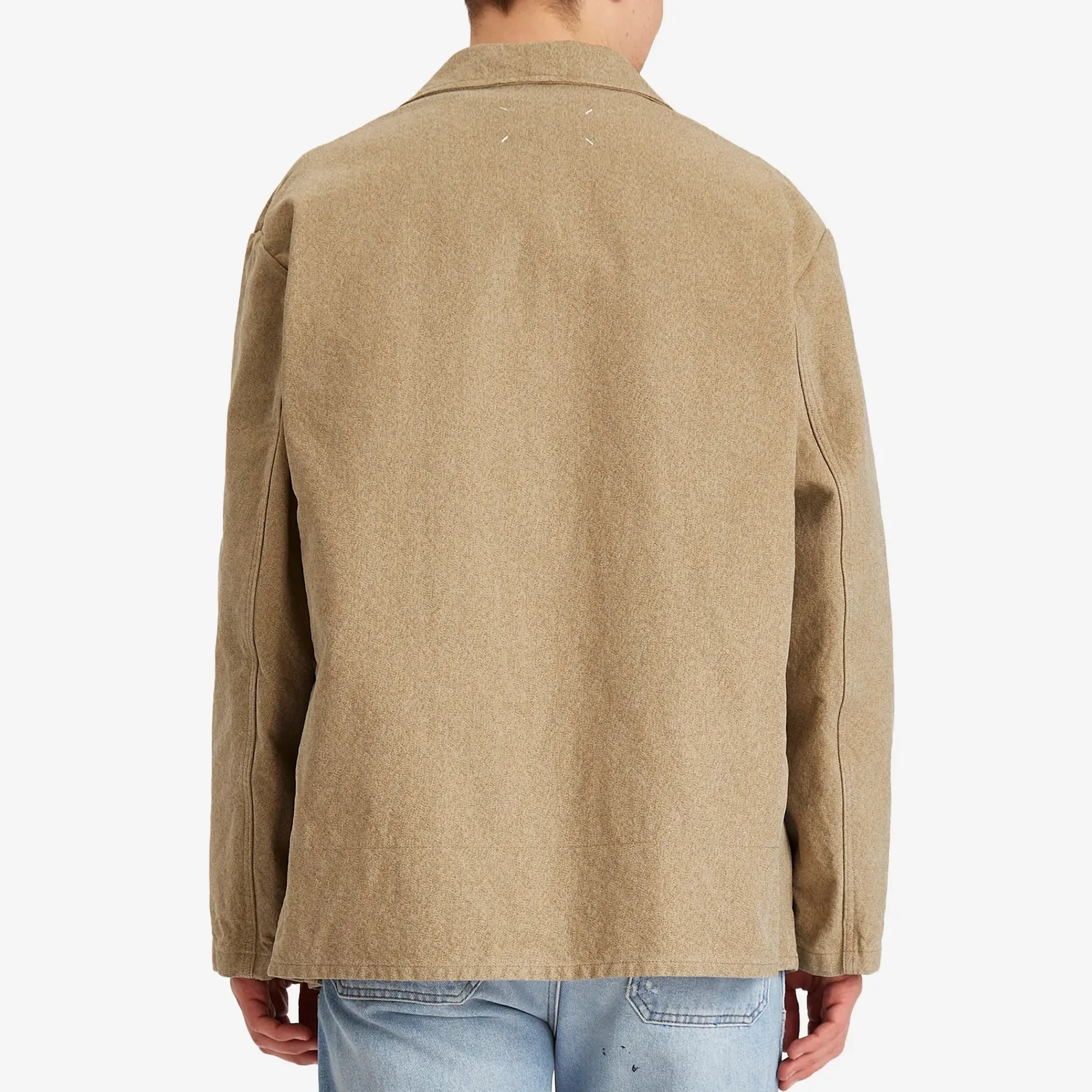 Maison Margiela Men's Cotton Chore Jacket Sand