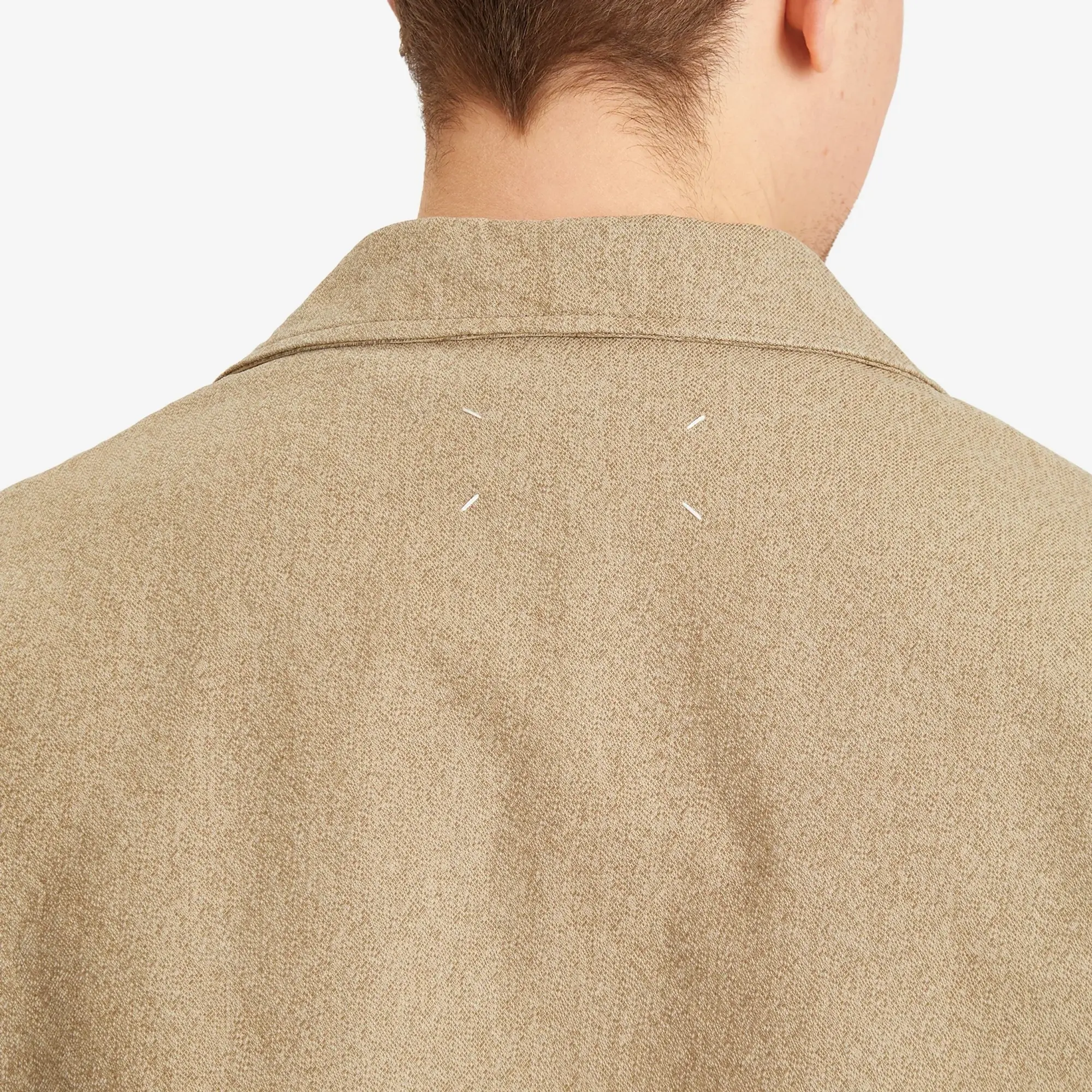 Maison Margiela Men's Cotton Chore Jacket Sand