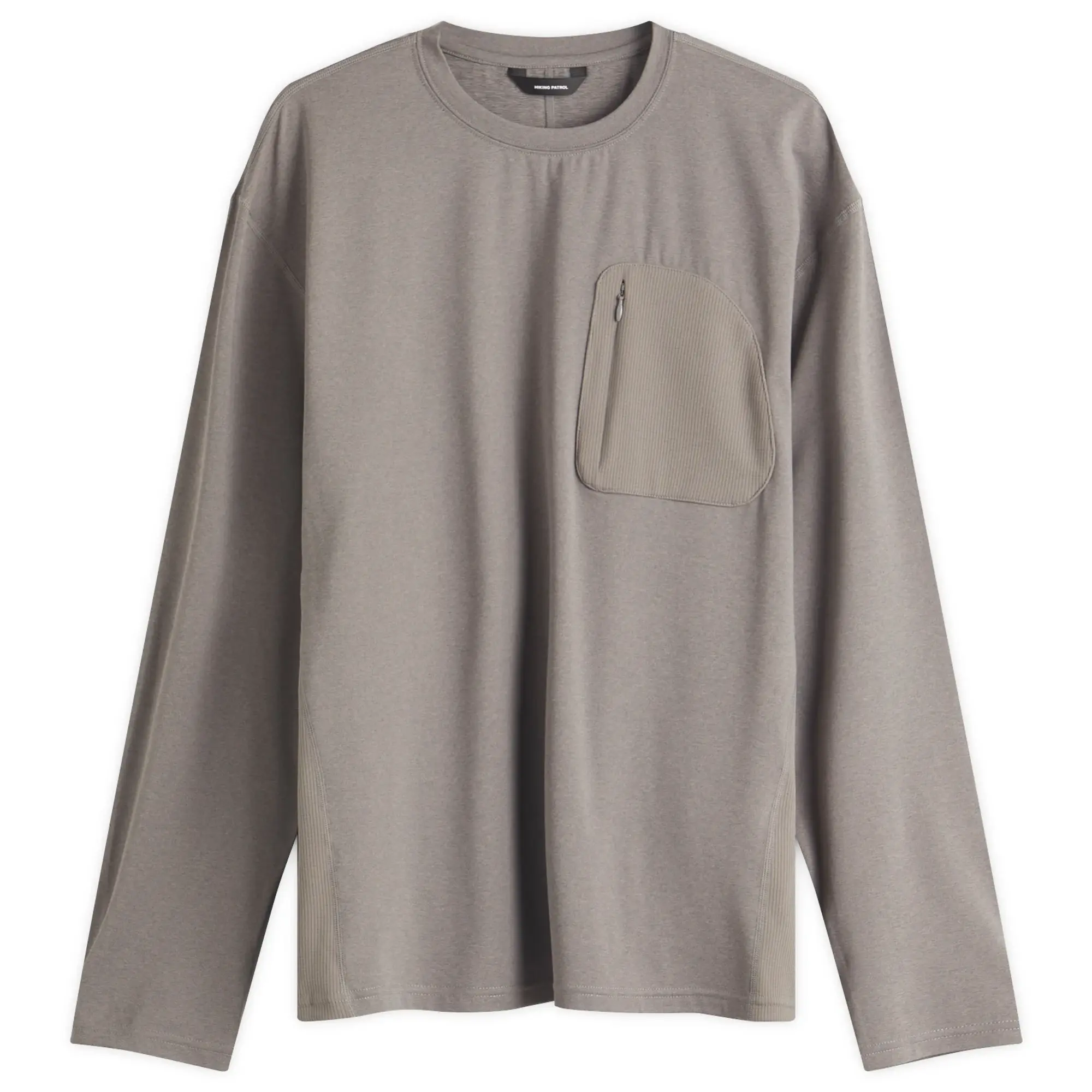 Hiking Patrol Men's Long Sleeve T-Shirt Grey