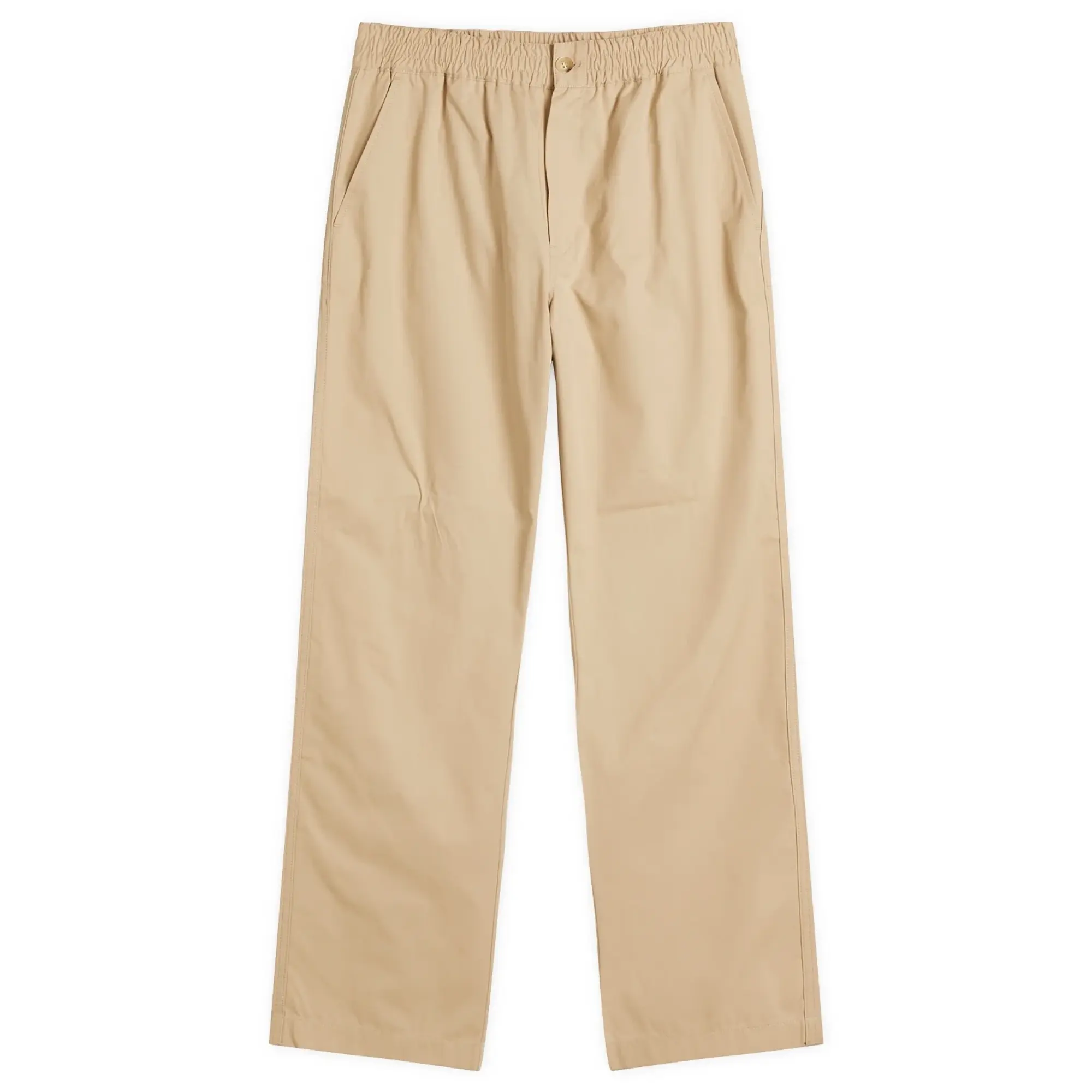 Maison Kitsune Handwriting Casual Trousers Dune