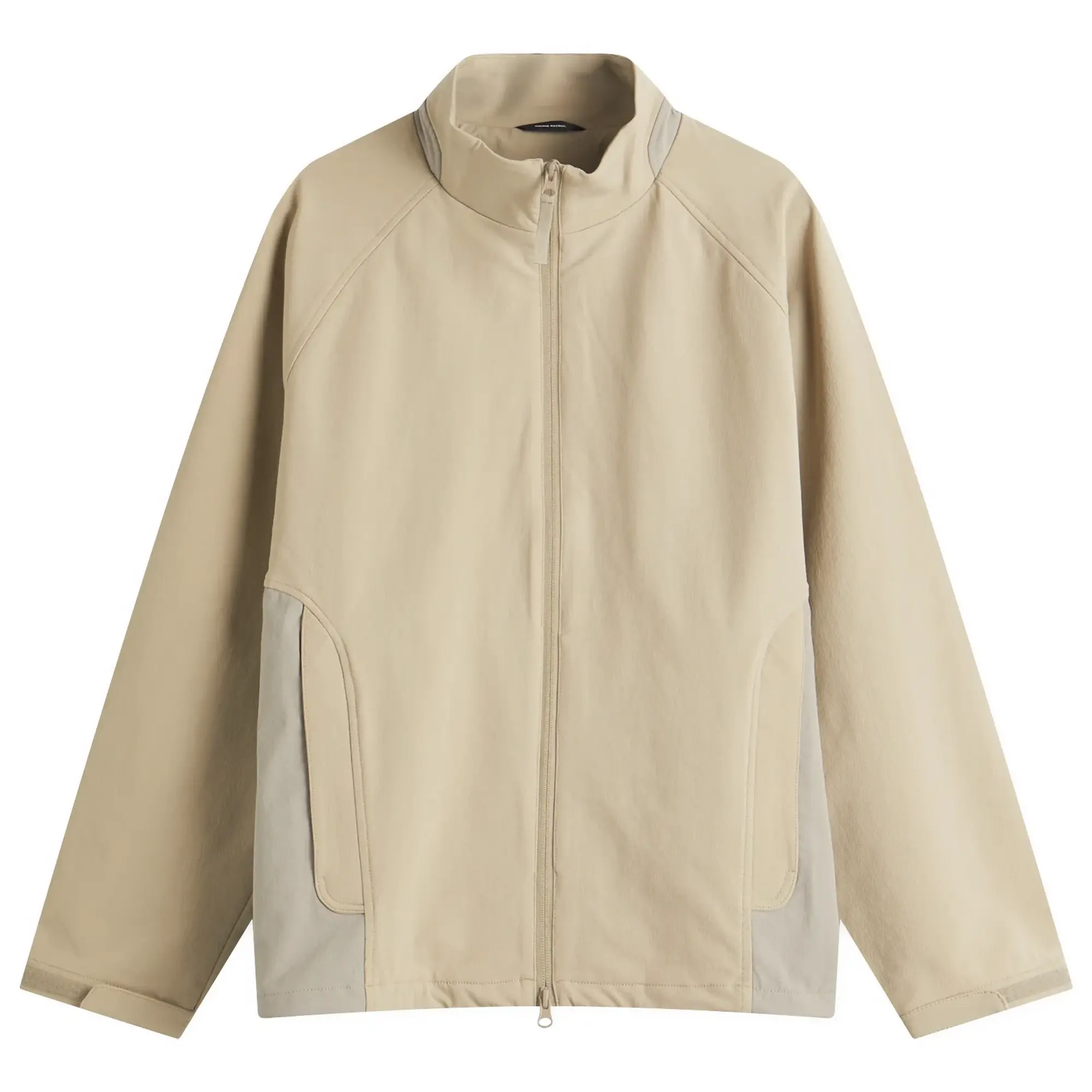 Hiking Patrol Men's Lightweight Soft Shell Jacket Light Beige