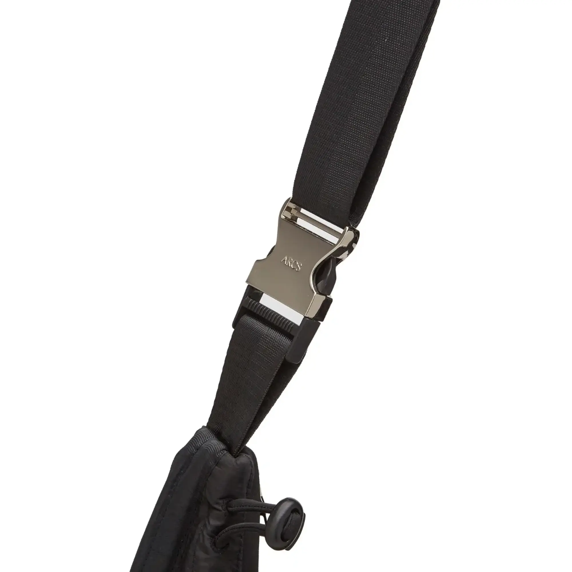 ARCS HEY Sling Bag Black Criss-Cross