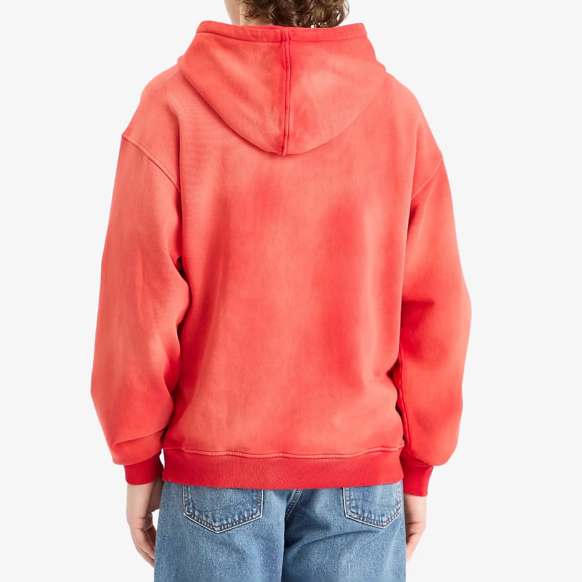 Dubbleware Men's Sun Faded Hoodie Red