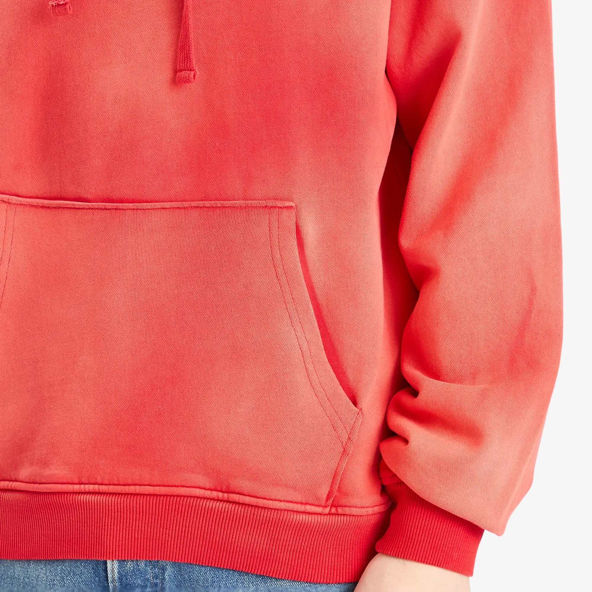 Dubbleware Men's Sun Faded Hoodie Red