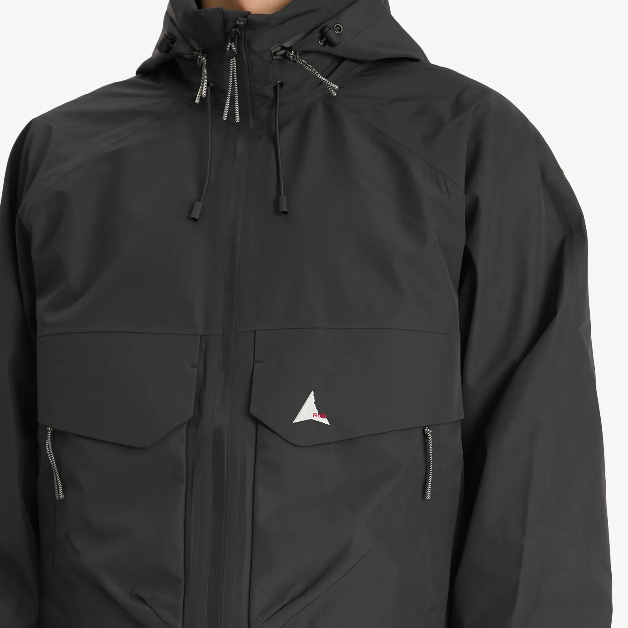 ROA Men's 3L Creek Jacket Black