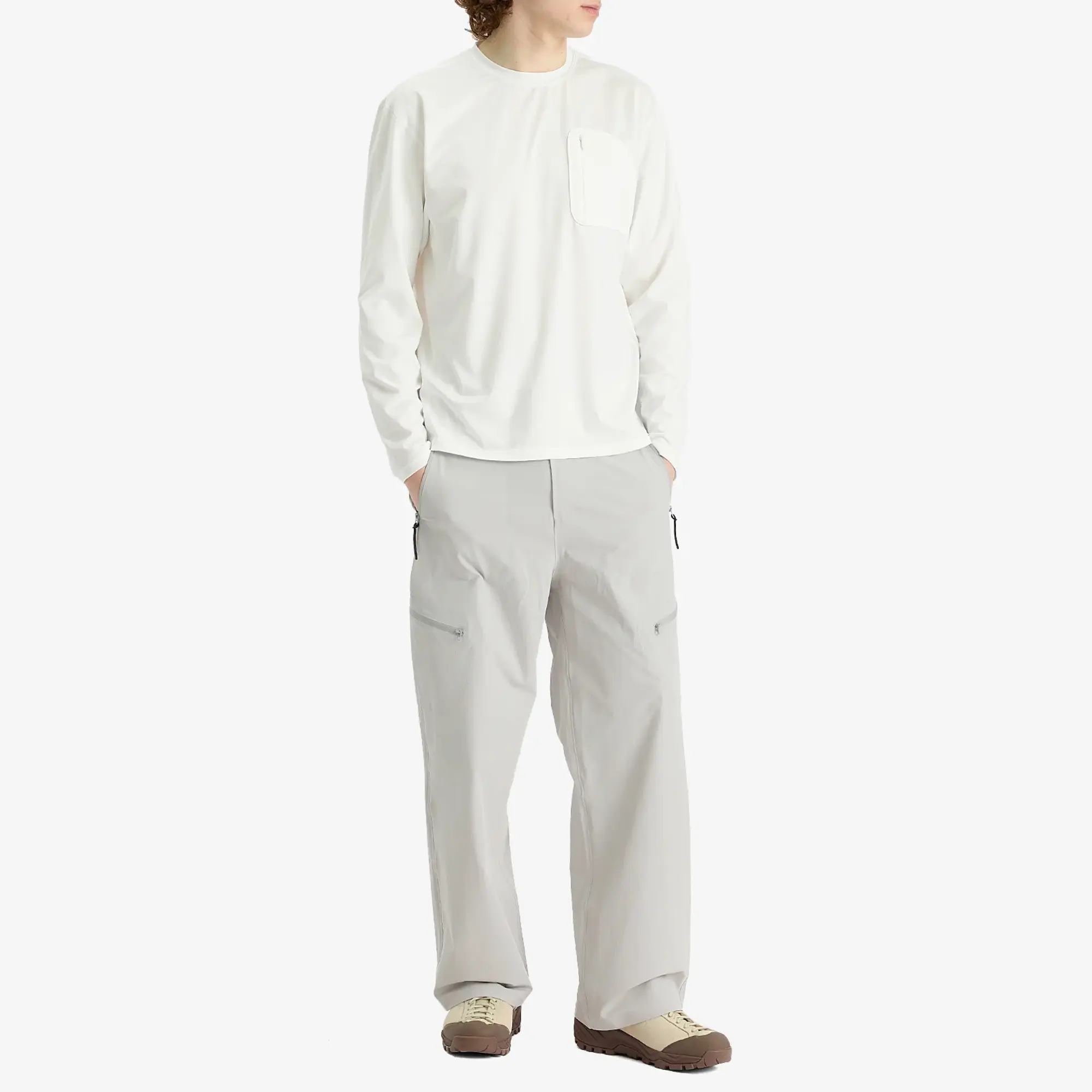 Hiking Patrol Men's Long Sleeve T-Shirt White