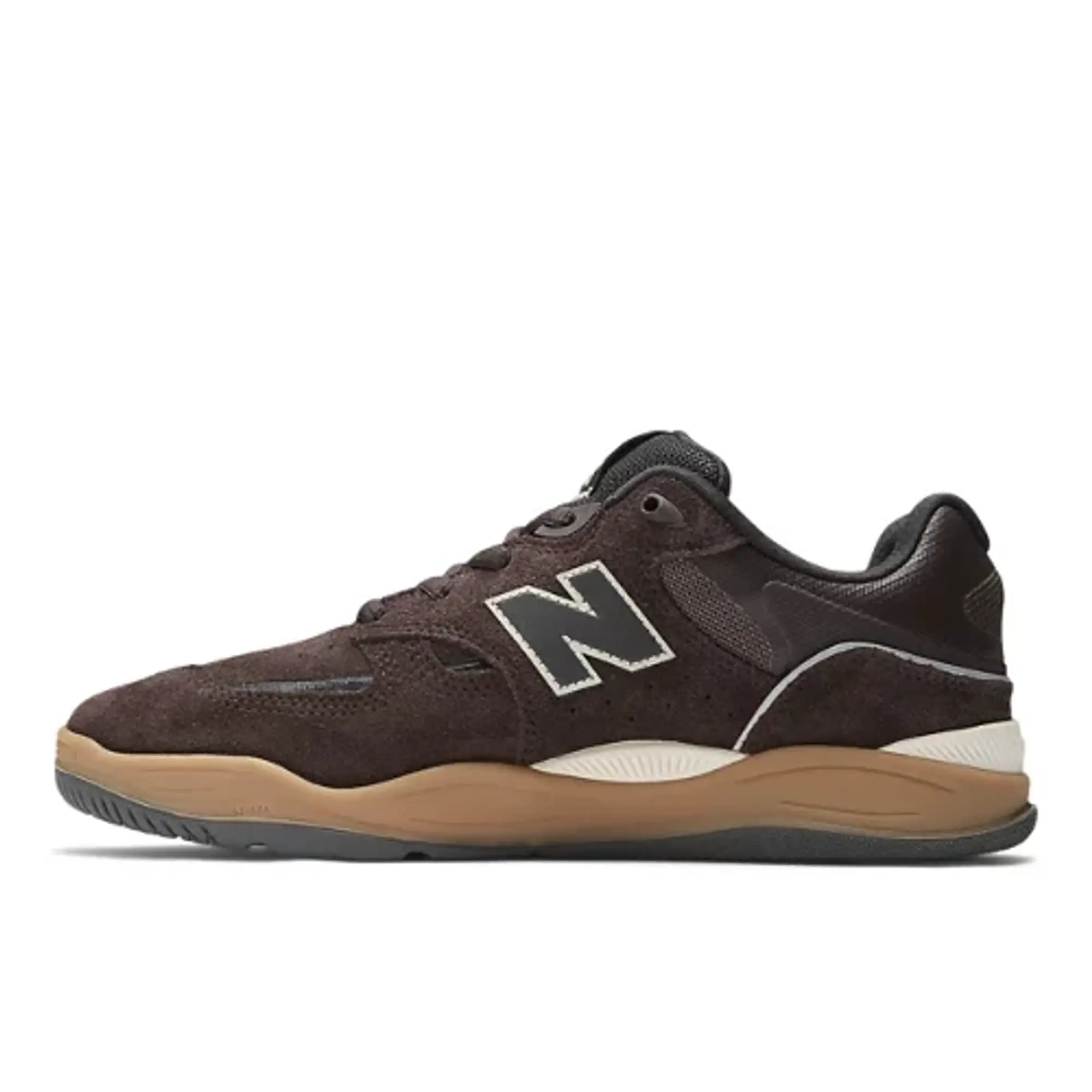 New Balance Men's NB Numeric Tiago Lemos 1010 in Brown/Black Suede/Mesh