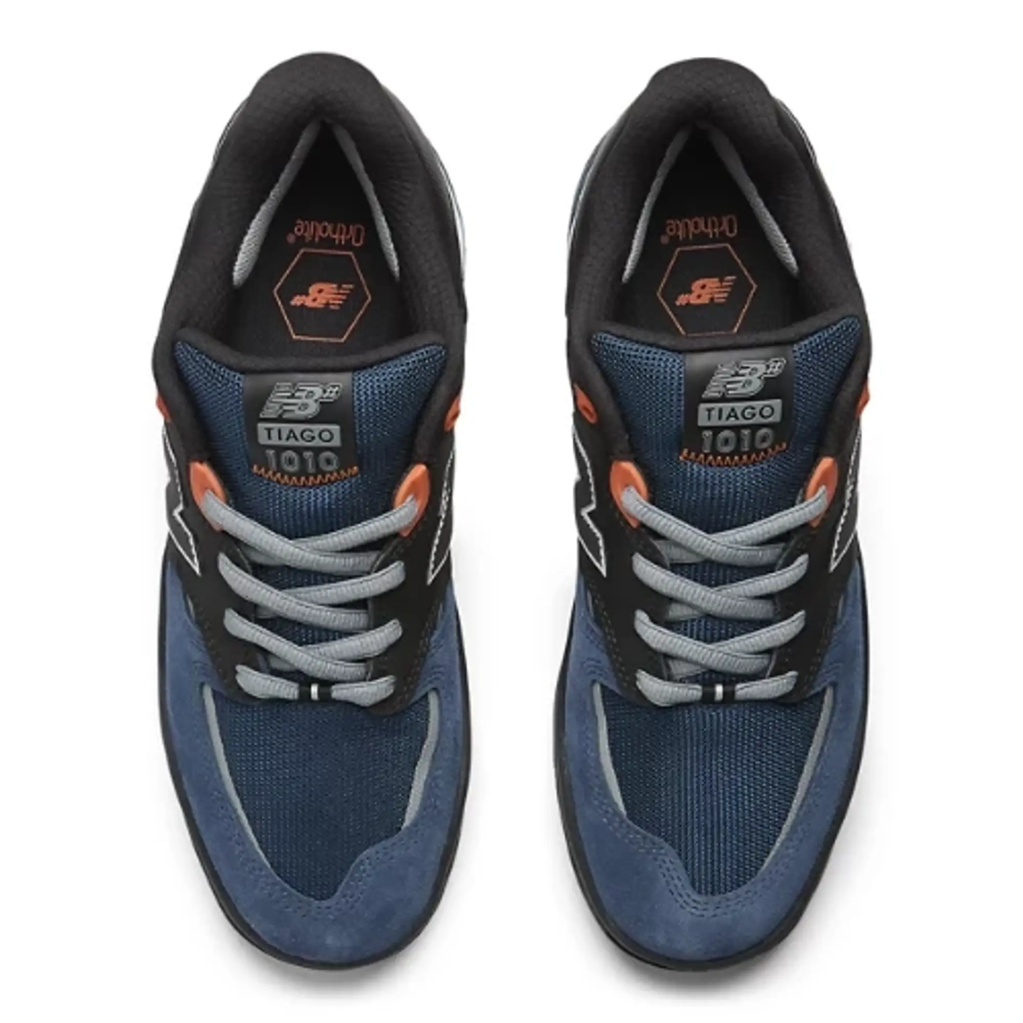New Balance Men's NB Numeric Tiago Lemos 1010 in Blue/Black Suede/Mesh