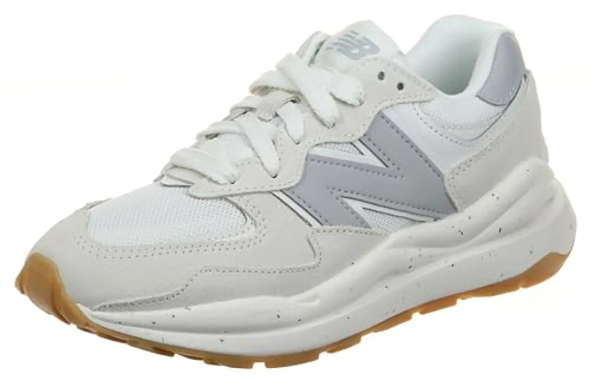 New Balance Women's 5740 in White/Grey Textile