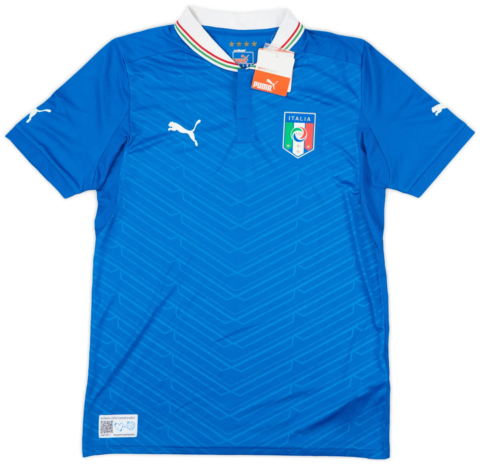 2012-13 Italy Home Shirt (M)