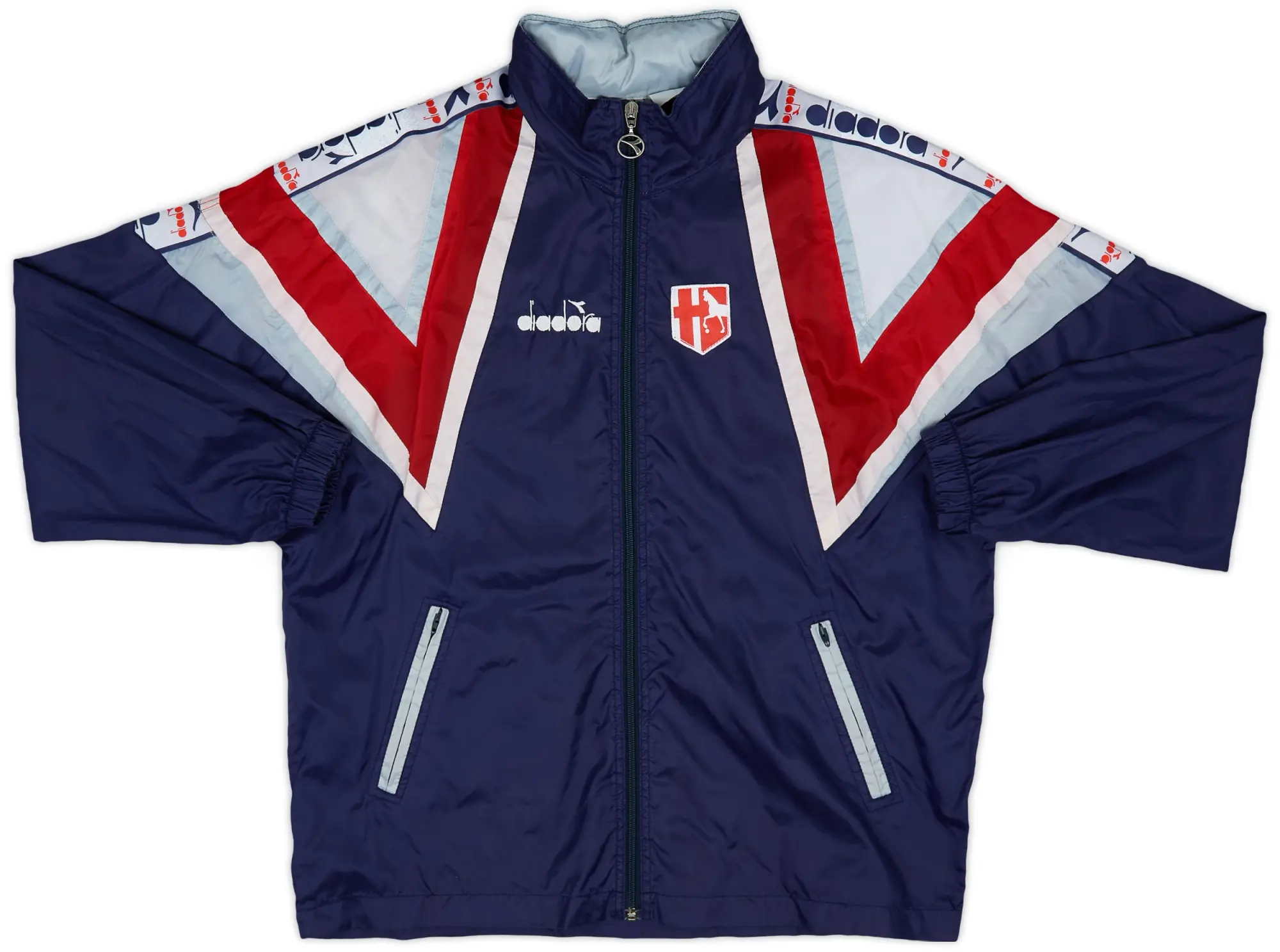 1998-99 Padova Diadora Hooded Track Jacket - 8/10 - (S)