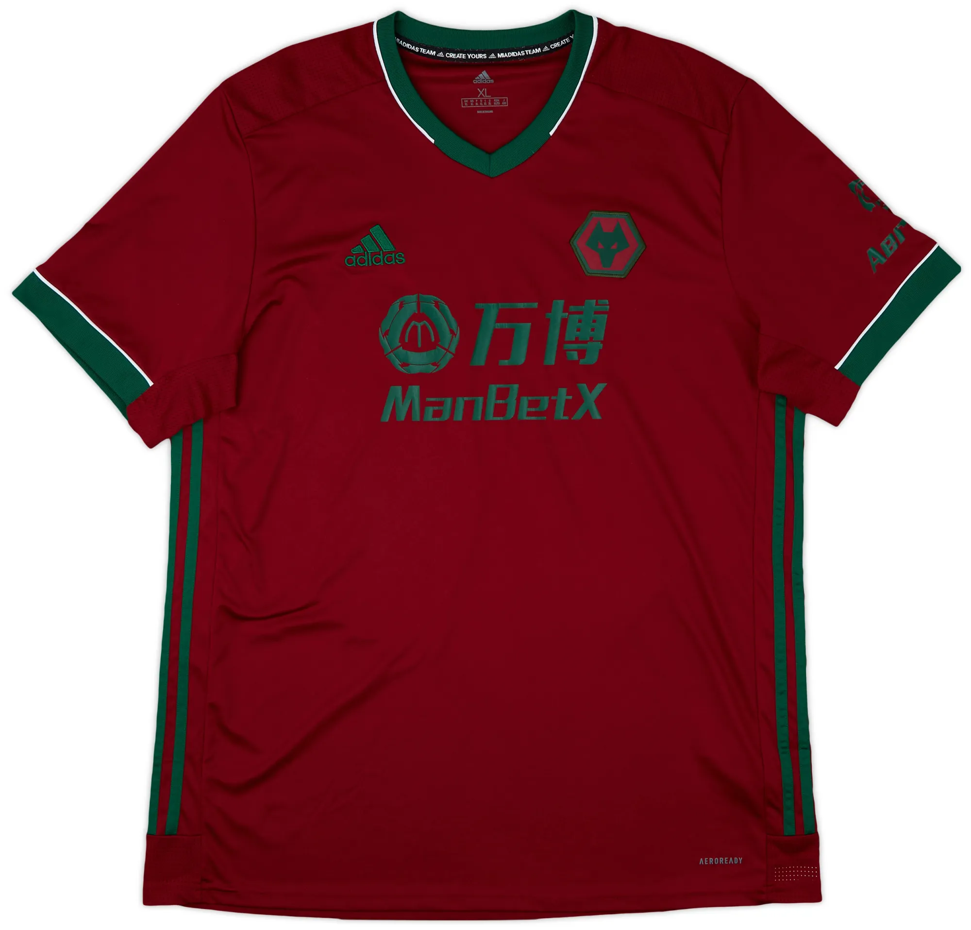 adidas Wolverhampton Wanderers Mens SS Third Shirt 2020/21