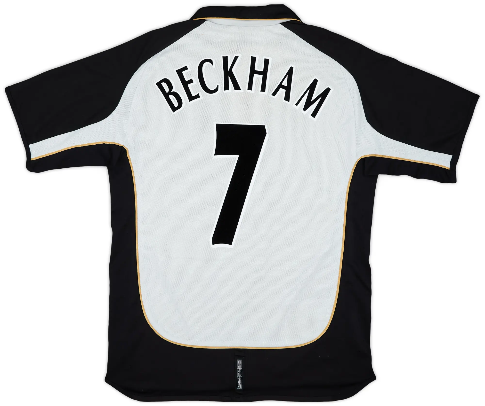 2001-02 Manchester United Centenary Away/Third Shirt Beckham #7 - 5/10 - (M)