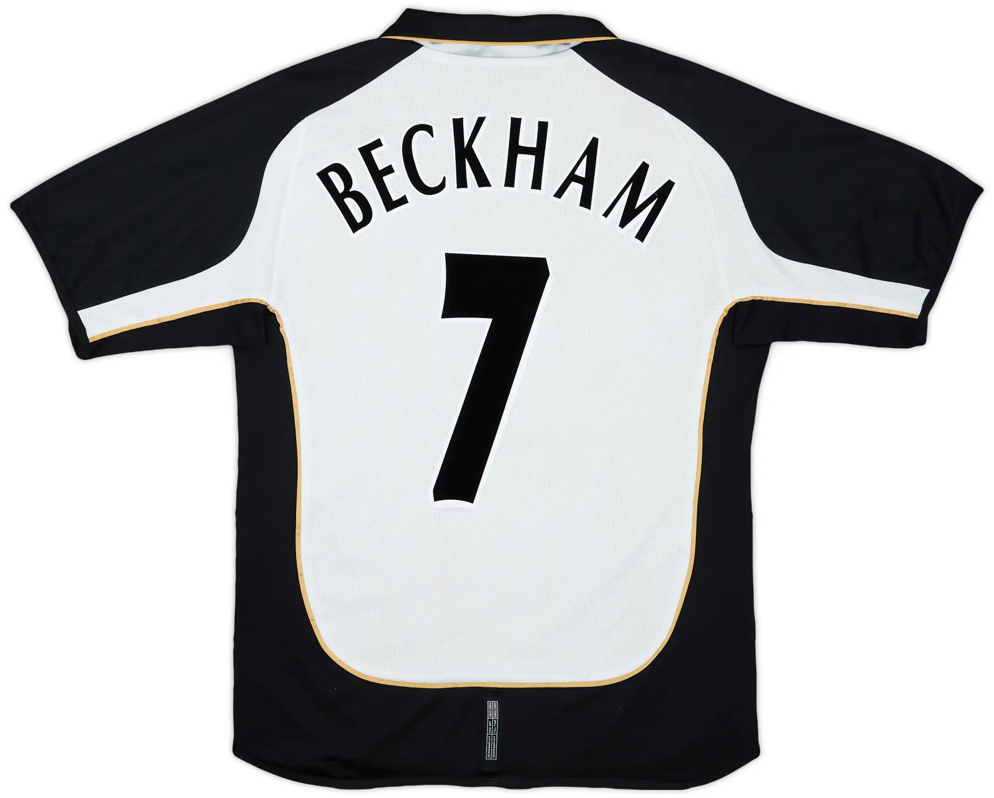 2001-02 Manchester United Centenary Away/Third Shirt Beckham #7 - 5/10 - (M)