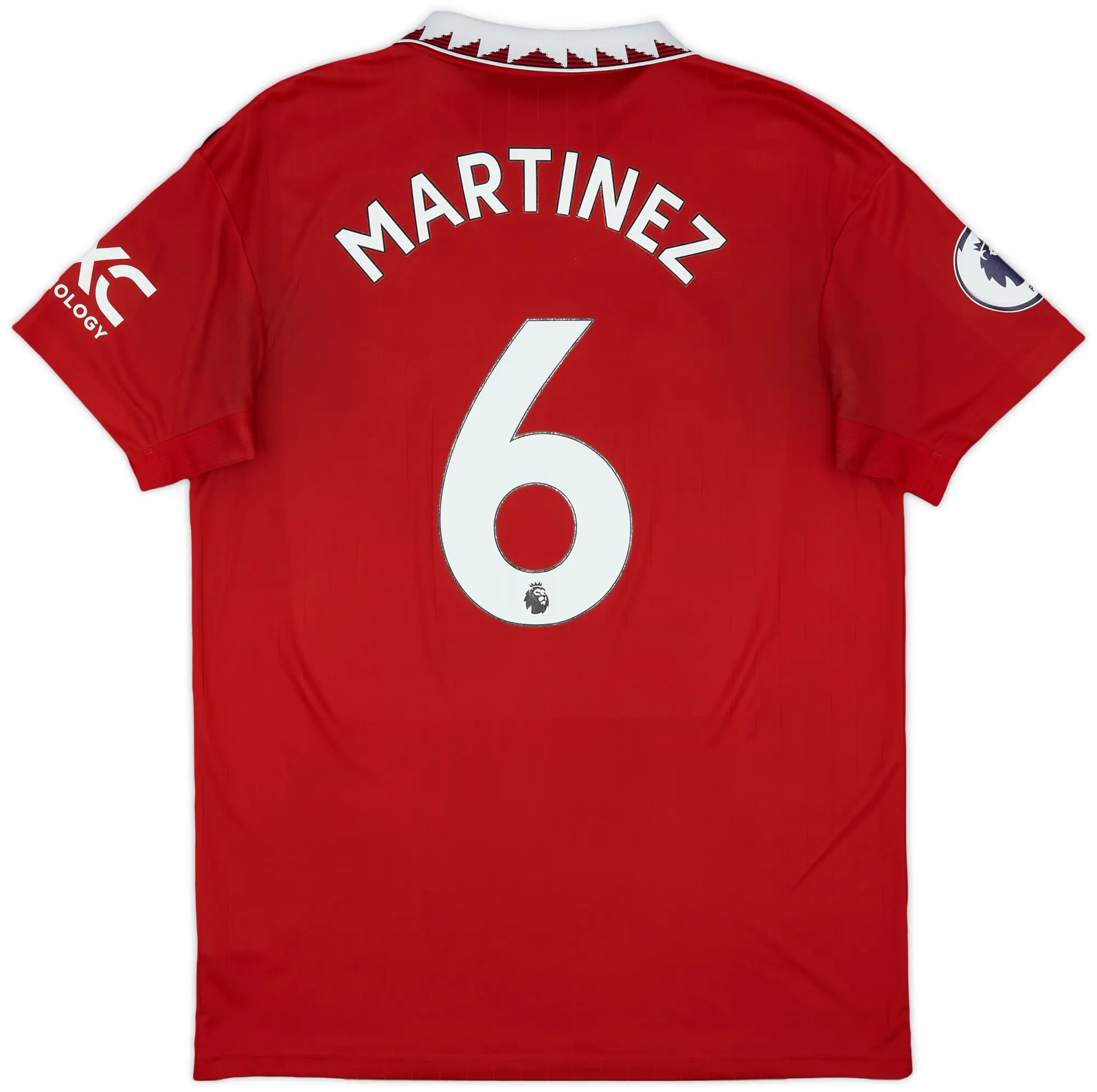 2022-23 Manchester United Home Shirt Martinez #6 - 7/10 - (L)