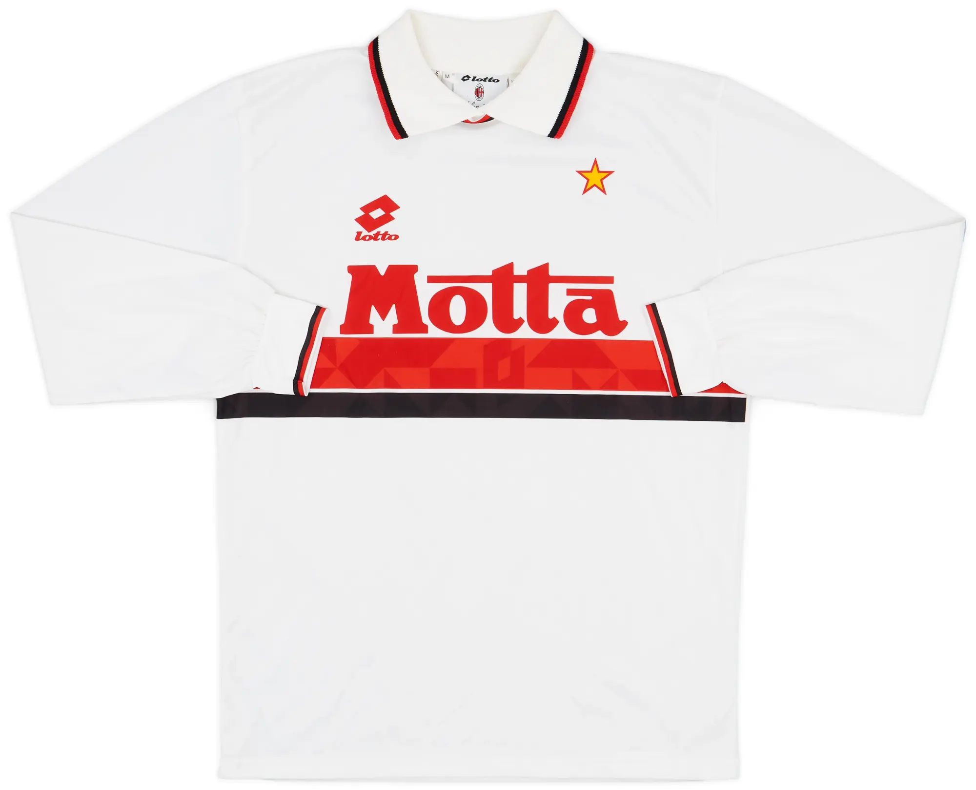 1993-94 AC Milan Away L/S Shirt - 9/10 - (M)