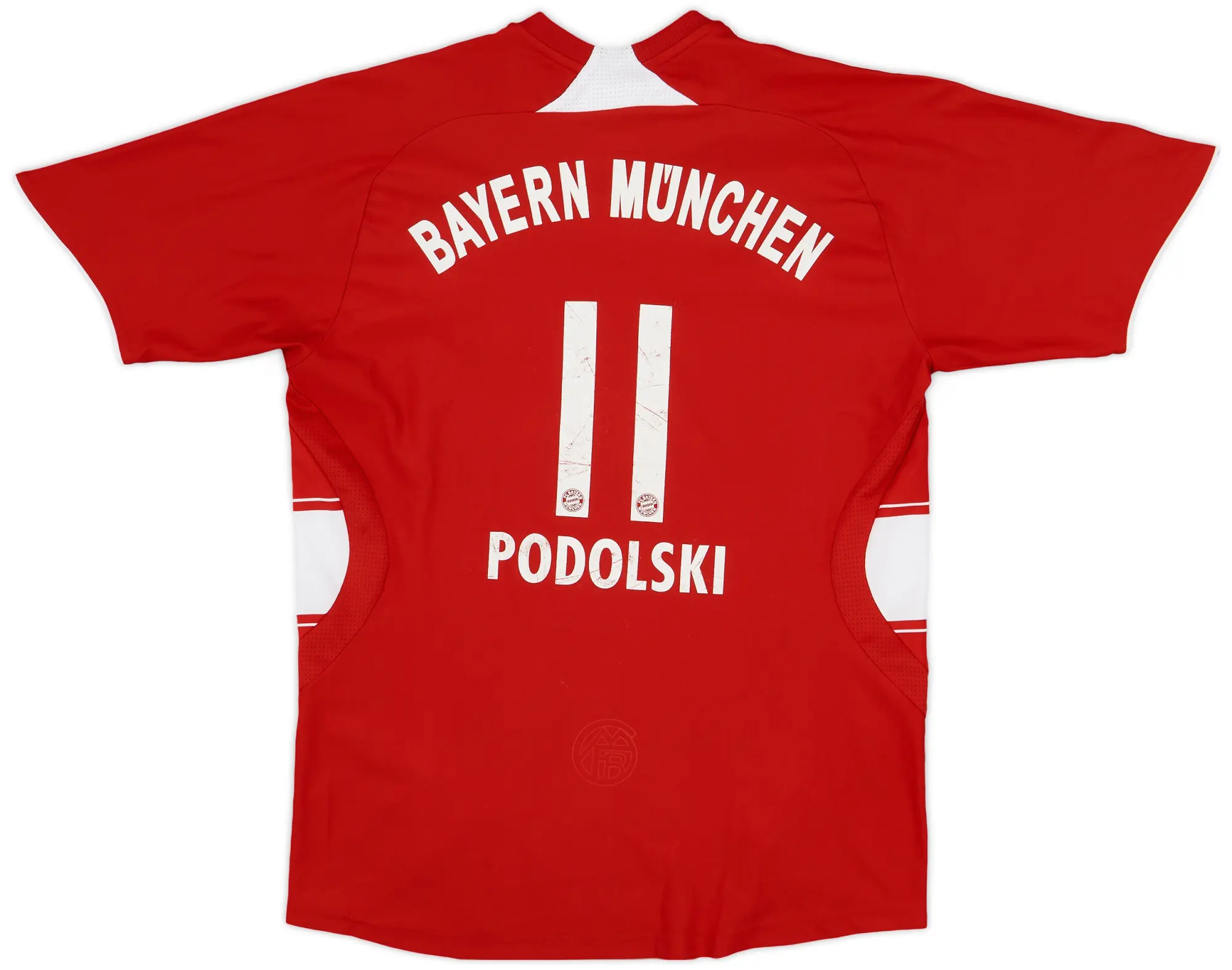 2008-09 Bayern Munich Home Shirt Podolski #11 - 5/10 - (M)