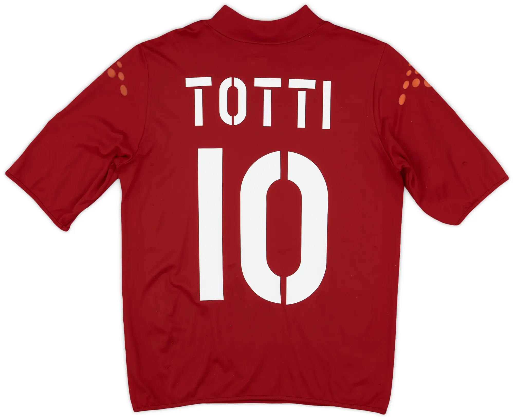 2003-04 Roma Home Shirt Totti #10 - 6/10 - (S)