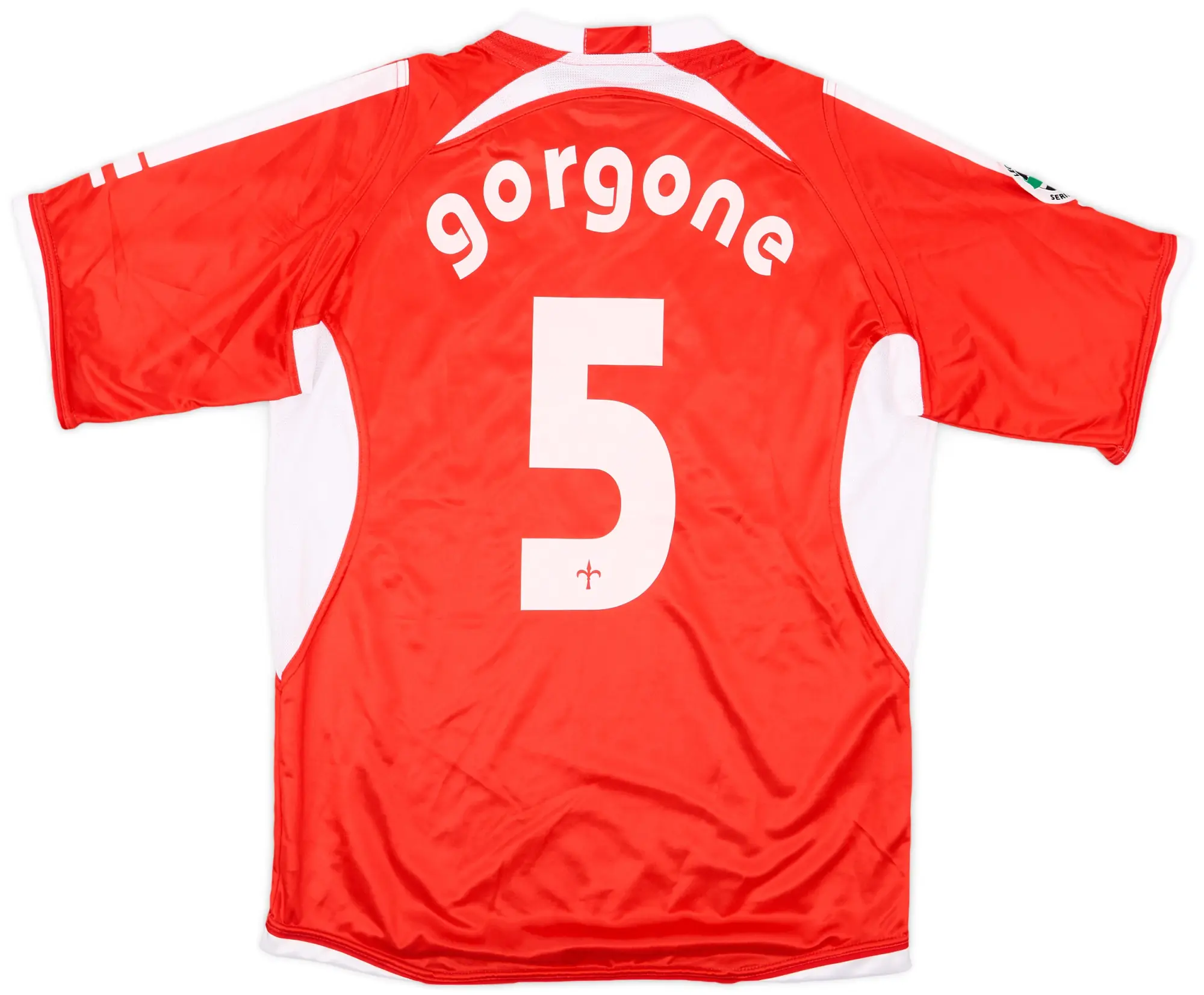 2006-07 Triestina Match Issue Home Shirt Gorgone #5