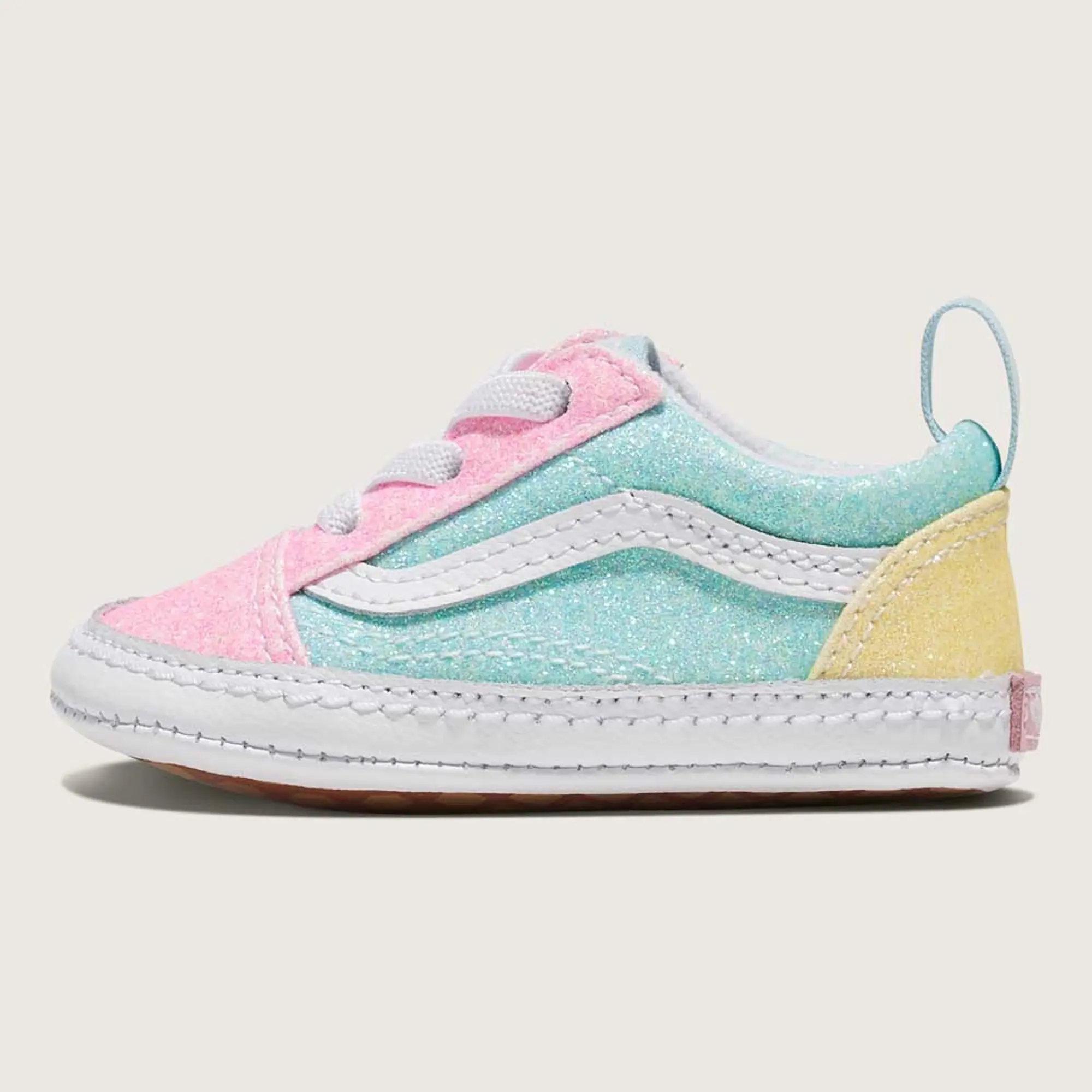 Vans - Infant Old Skool Crib Shoes (0-1 Years), Multicolour