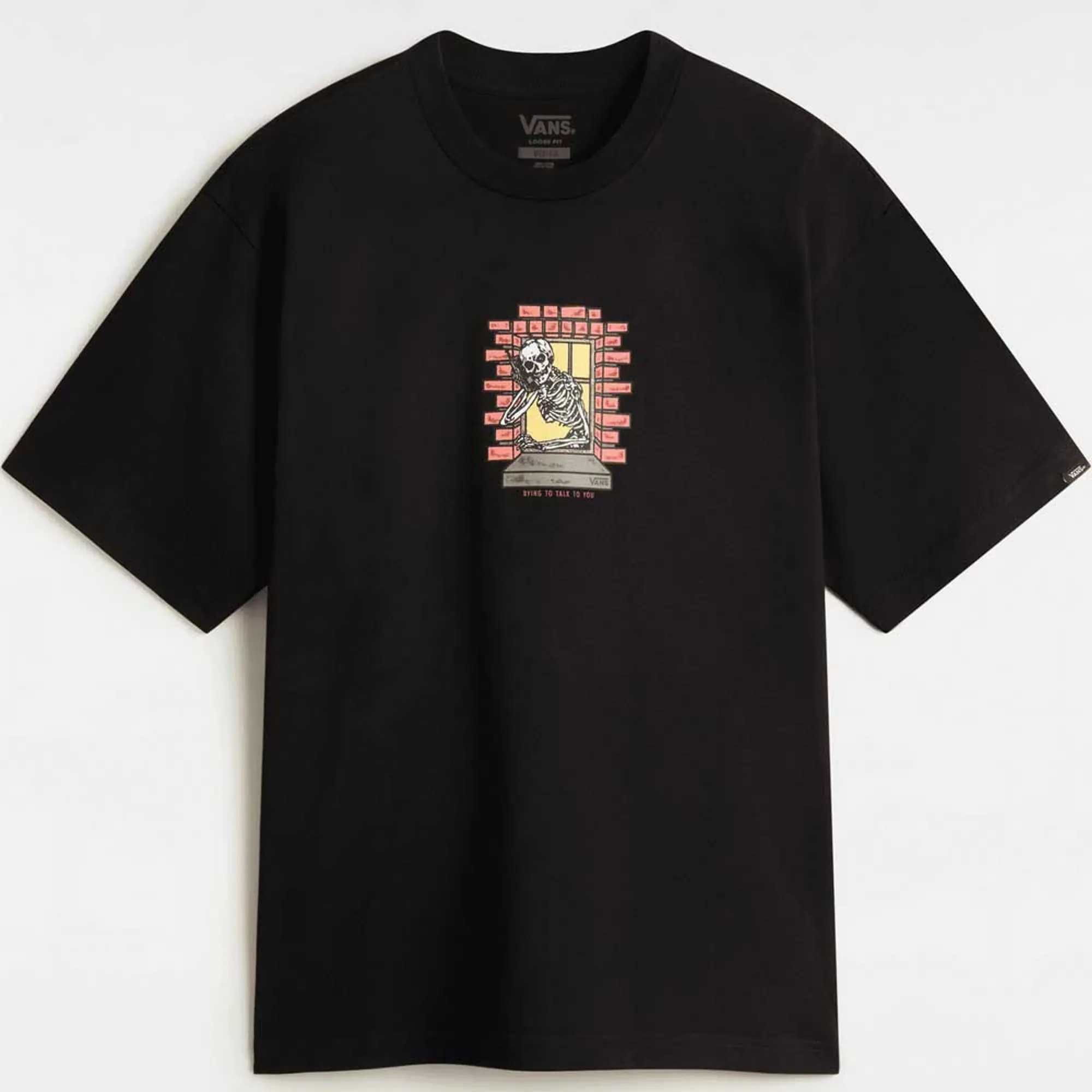 Vans - Skull Reaper Window T-Shirt, Man, Black