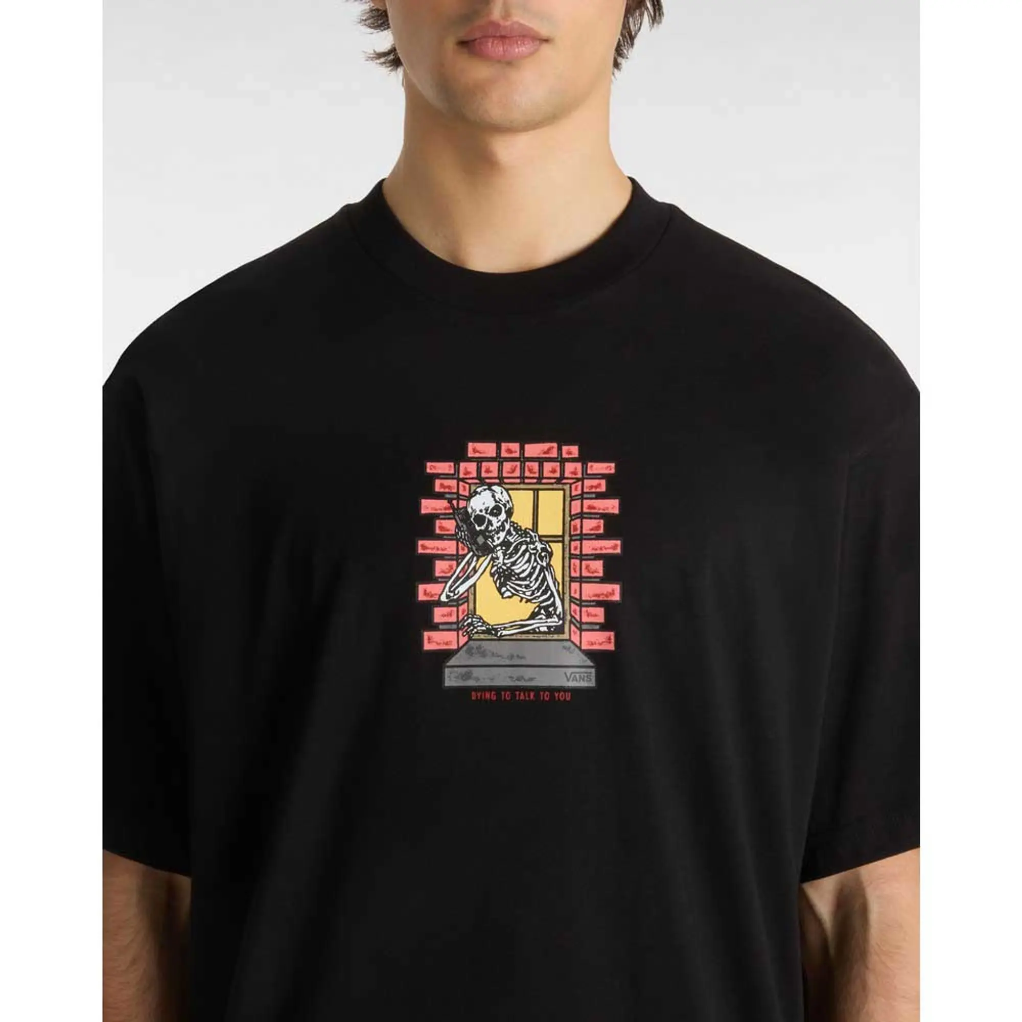 Vans - Skull Reaper Window T-Shirt, Man, Black