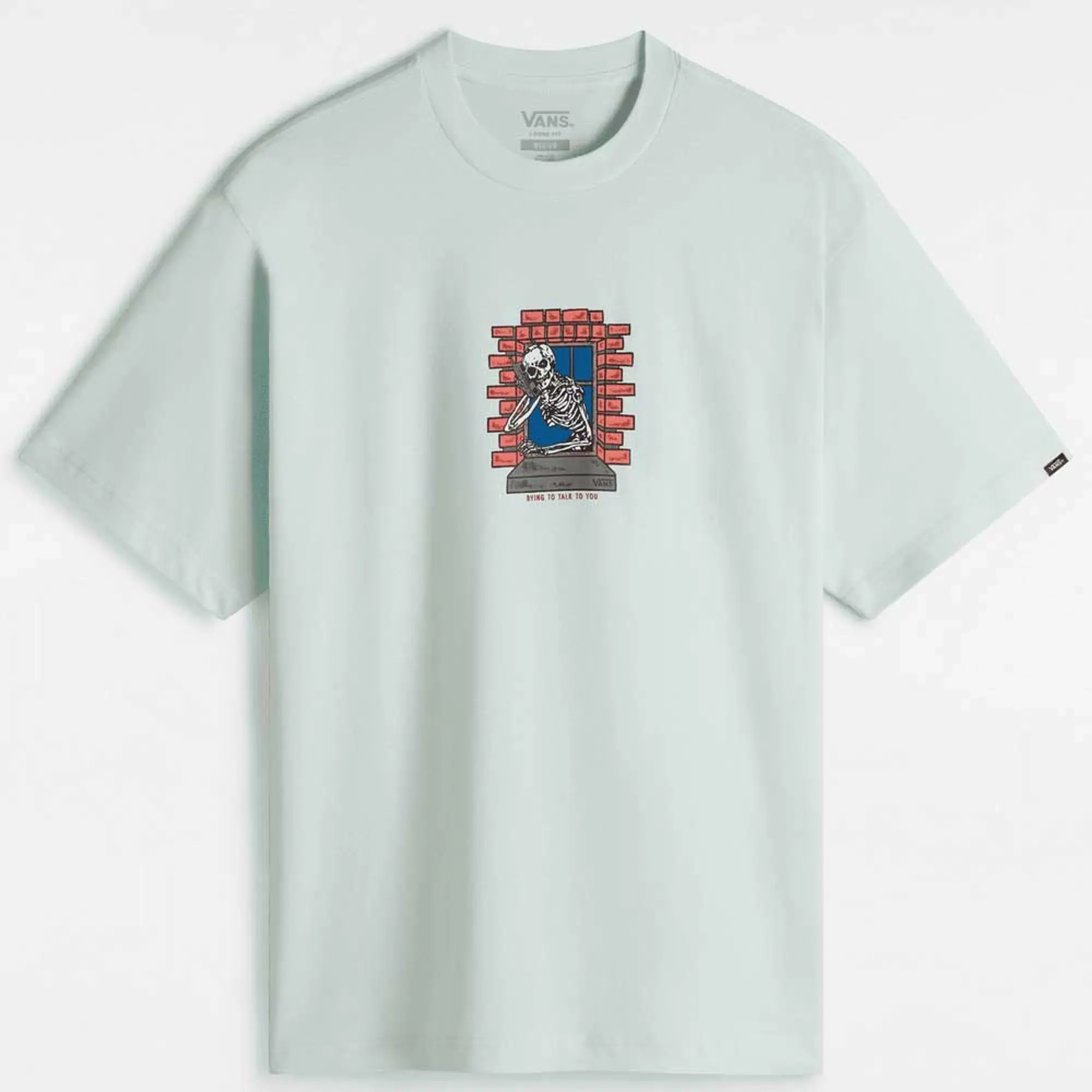 Vans - Skull Window T-Shirt, Man, Green
