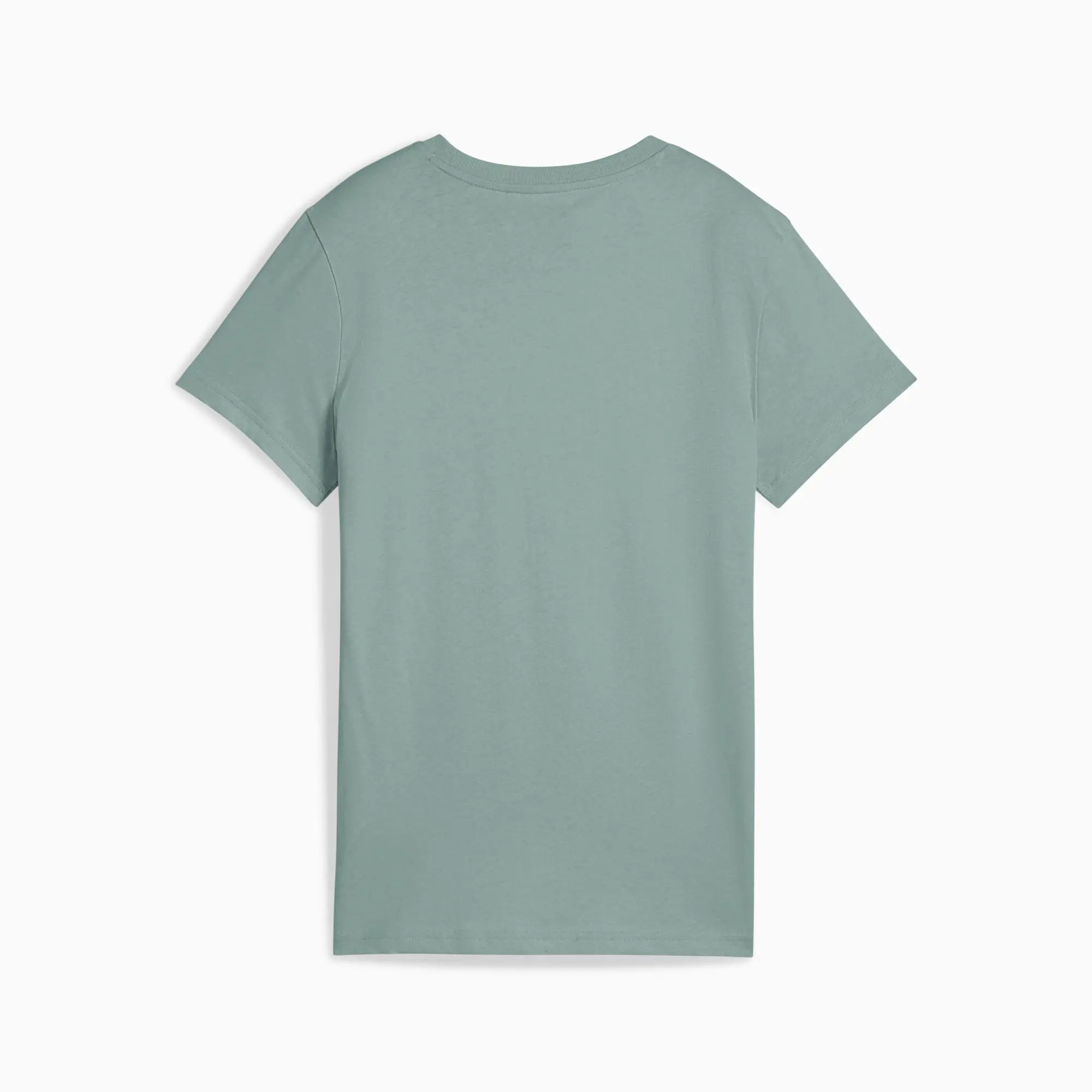 PUMA Ess No. 1 Logo T-Shirt Women, Green Moon, size 3XL