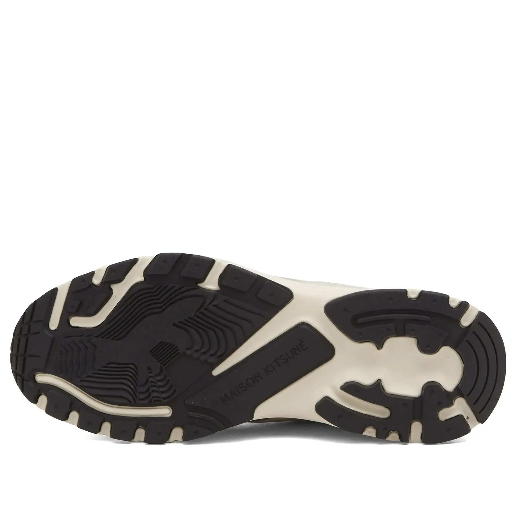 Maison Kitsune Sora Runner Sneaker Silver/Patina Grey/Latte