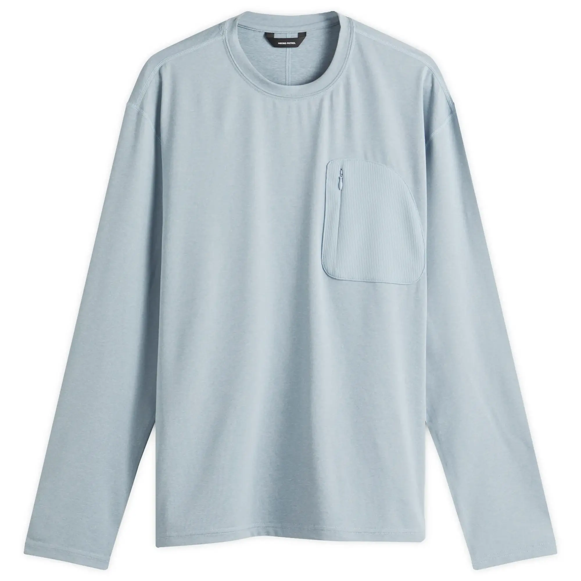 Hiking Patrol Men's Long Sleeve T-Shirt Light Blue
