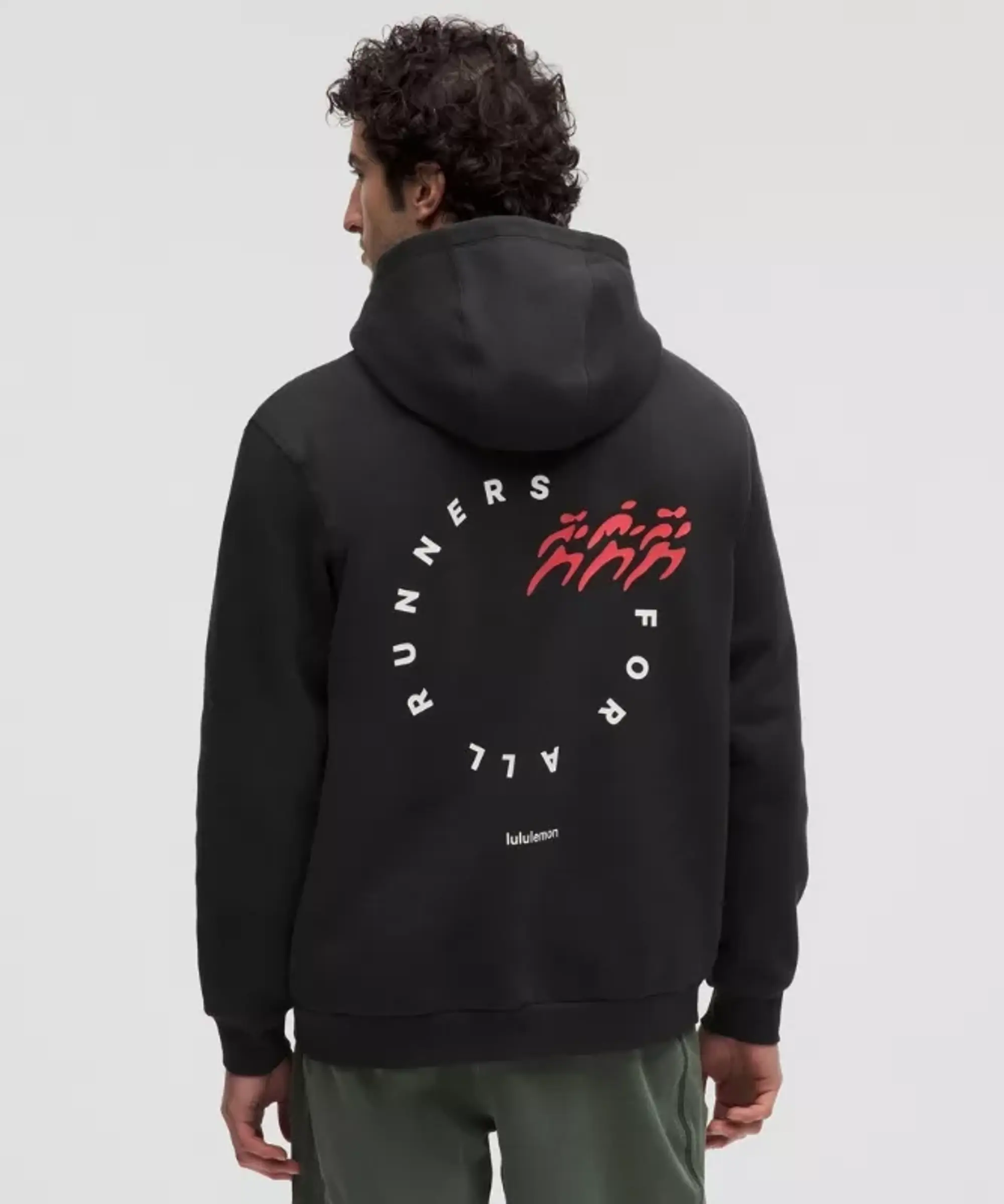 lululemon – Men's Steady State Pullover Hoodie Graphic – Color Black – Size L