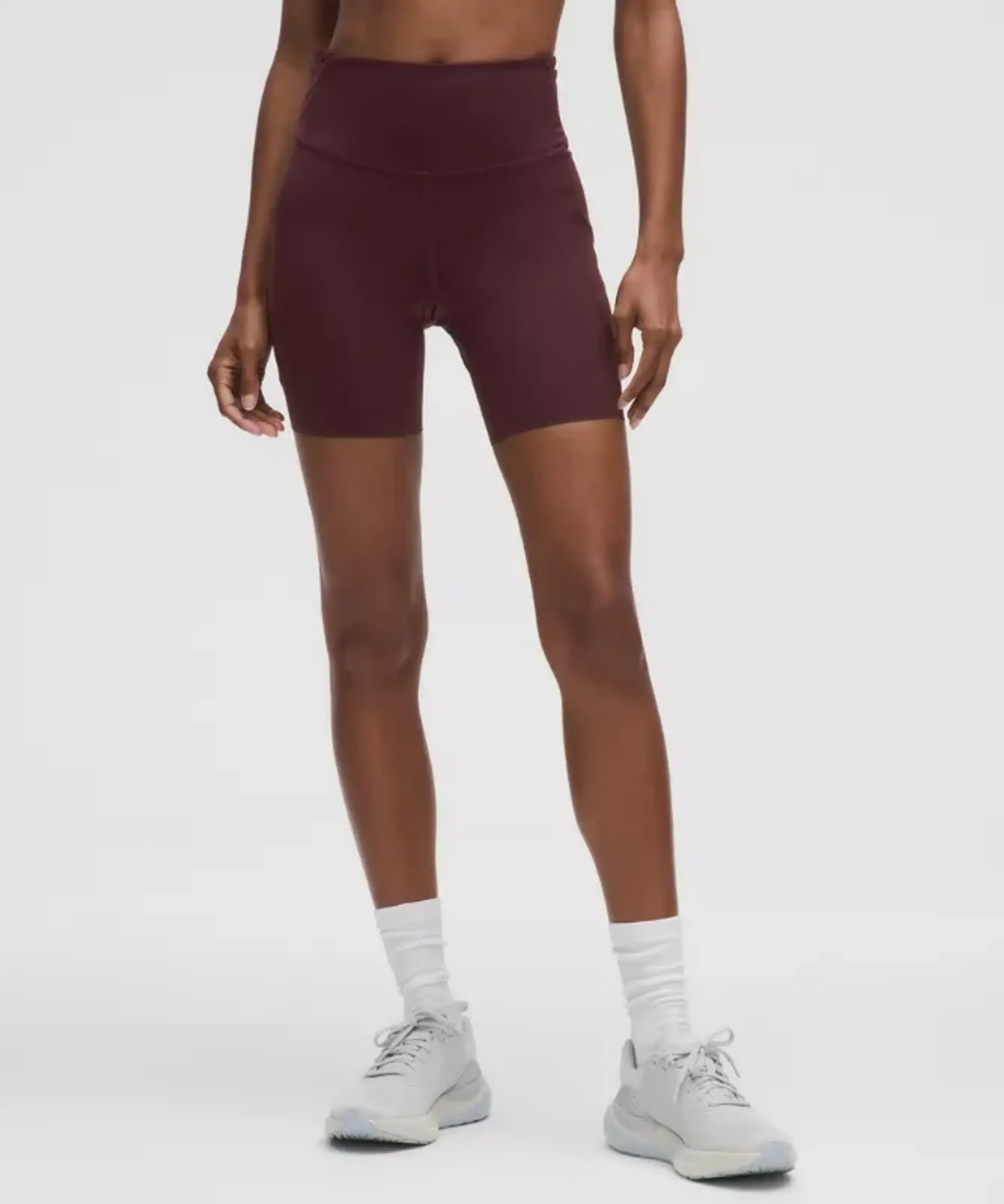 lululemon – Women's Fast and Free High-Rise Shorts 5 Pocket – 6" – Color Purple – Size 0
