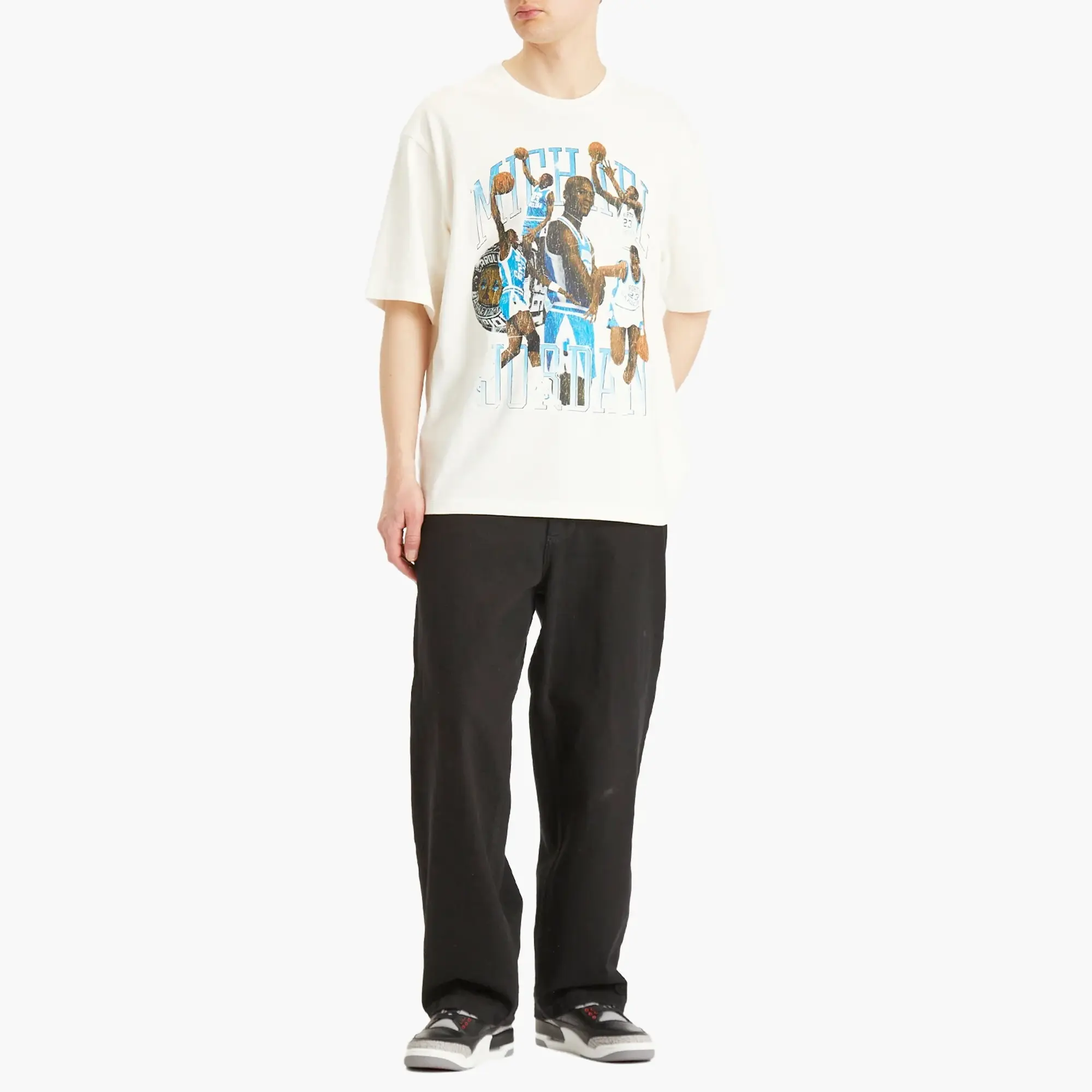 Air Jordan Flight Essential Graphic T-Shirt Sail/Black